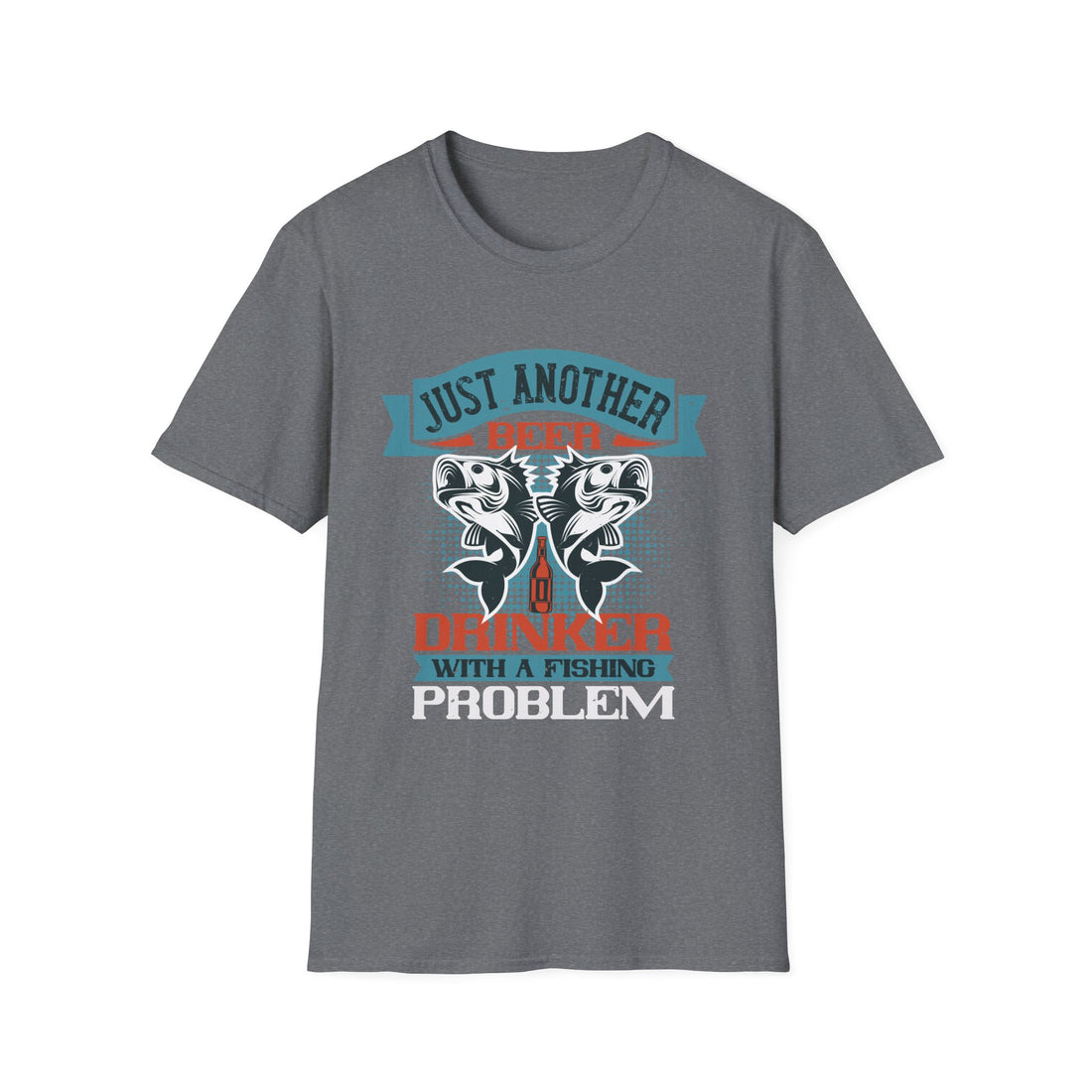 Just Another Beer Drinker Fishing T-Shirt, Unisex Graphic Tee