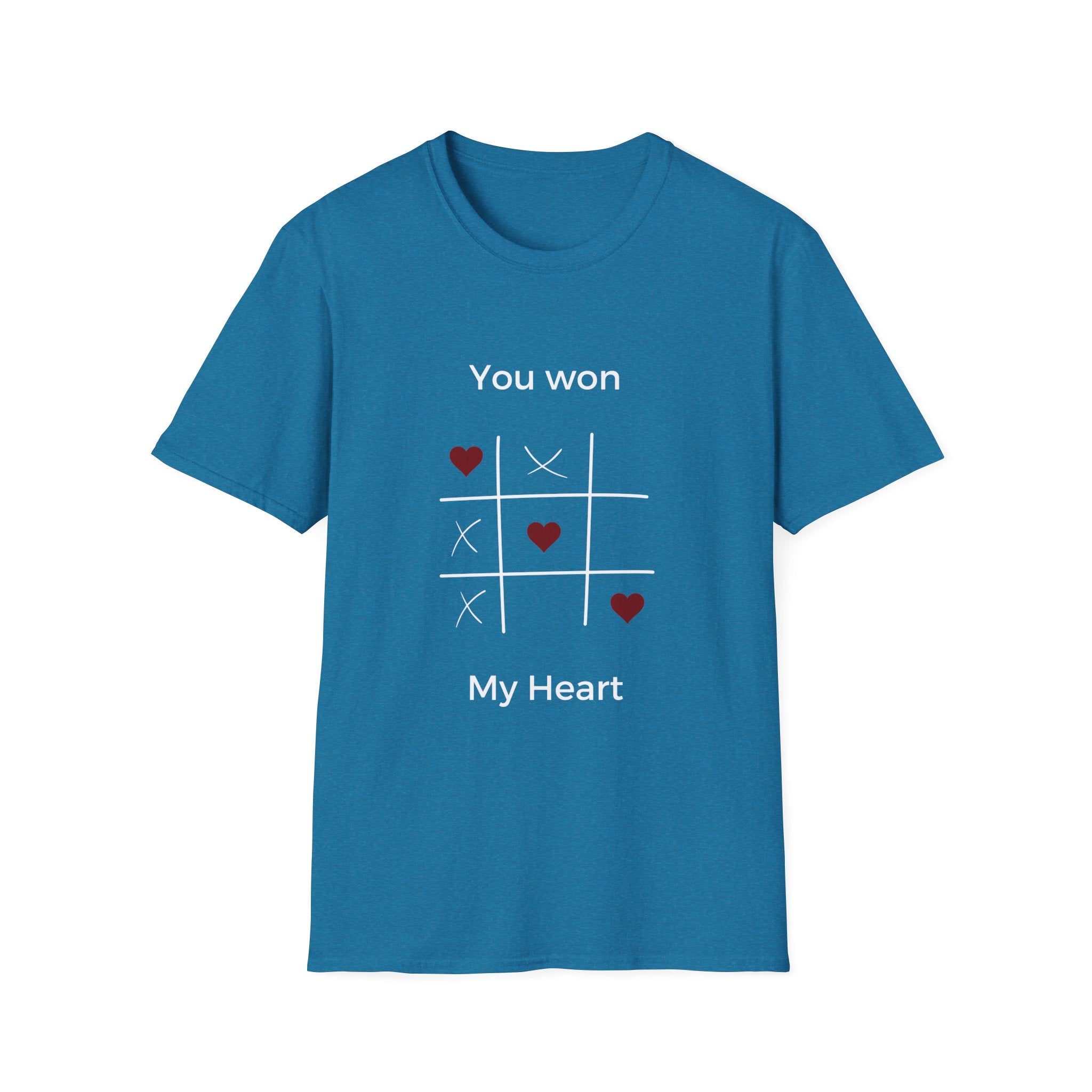 You Won My Heart Tee, Cute Couple Shirt, Gift for Him/Her