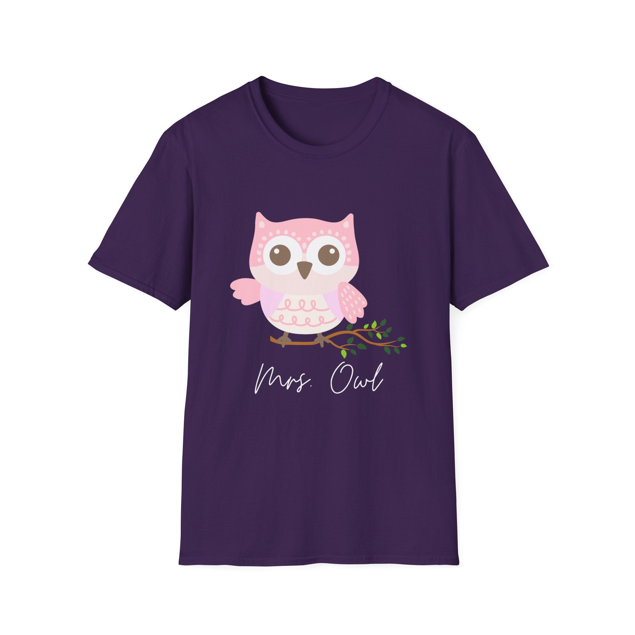 Cute Owl Unisex T-Shirt, Gift for Animal Lovers, Cozy Casual Wear