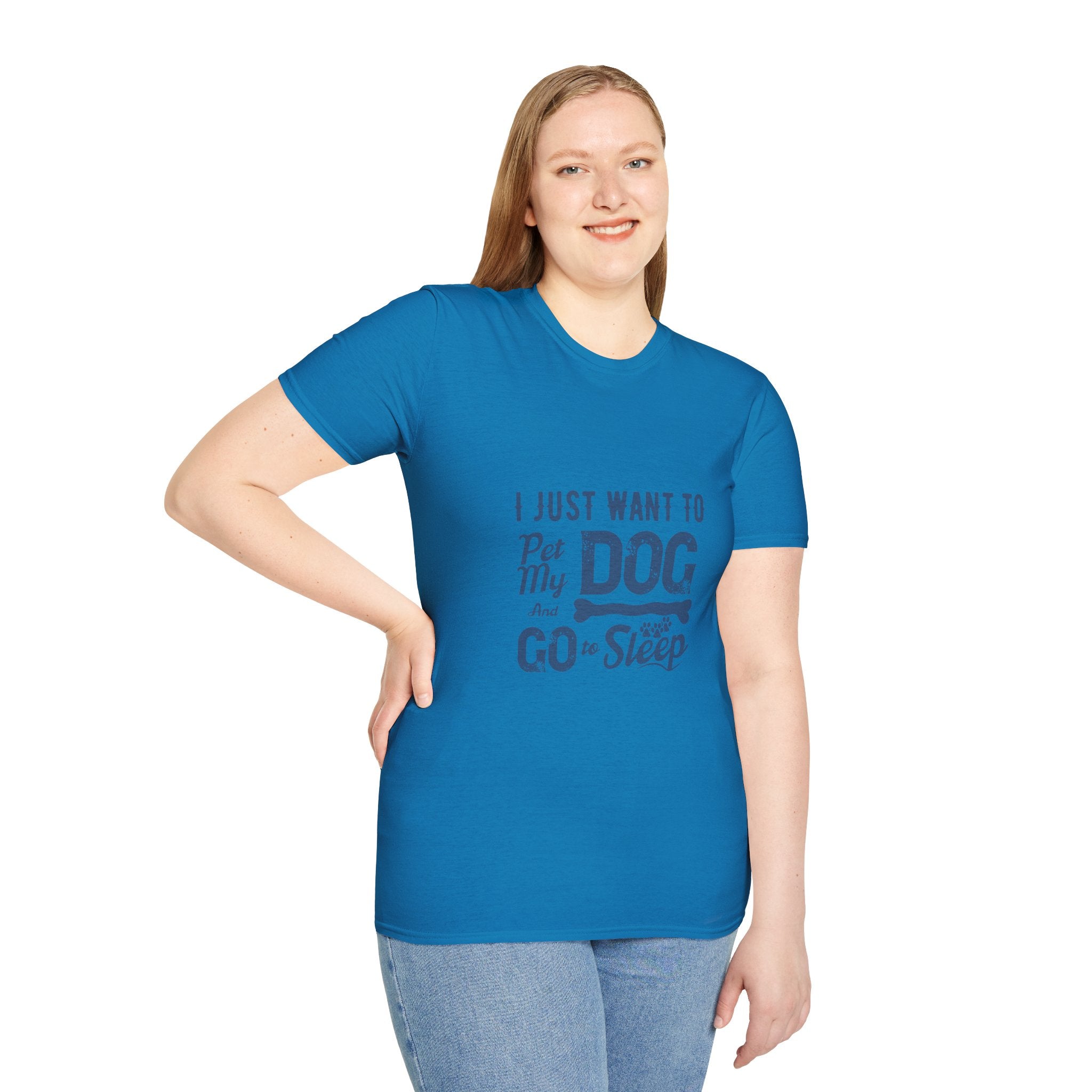 Funny Dog Lover Unisex T-Shirt, Pet Lover Gift, Cute Dog T-Shirt, Dog Mom, Dog Dad Apparel, Animal Lover Shirt
