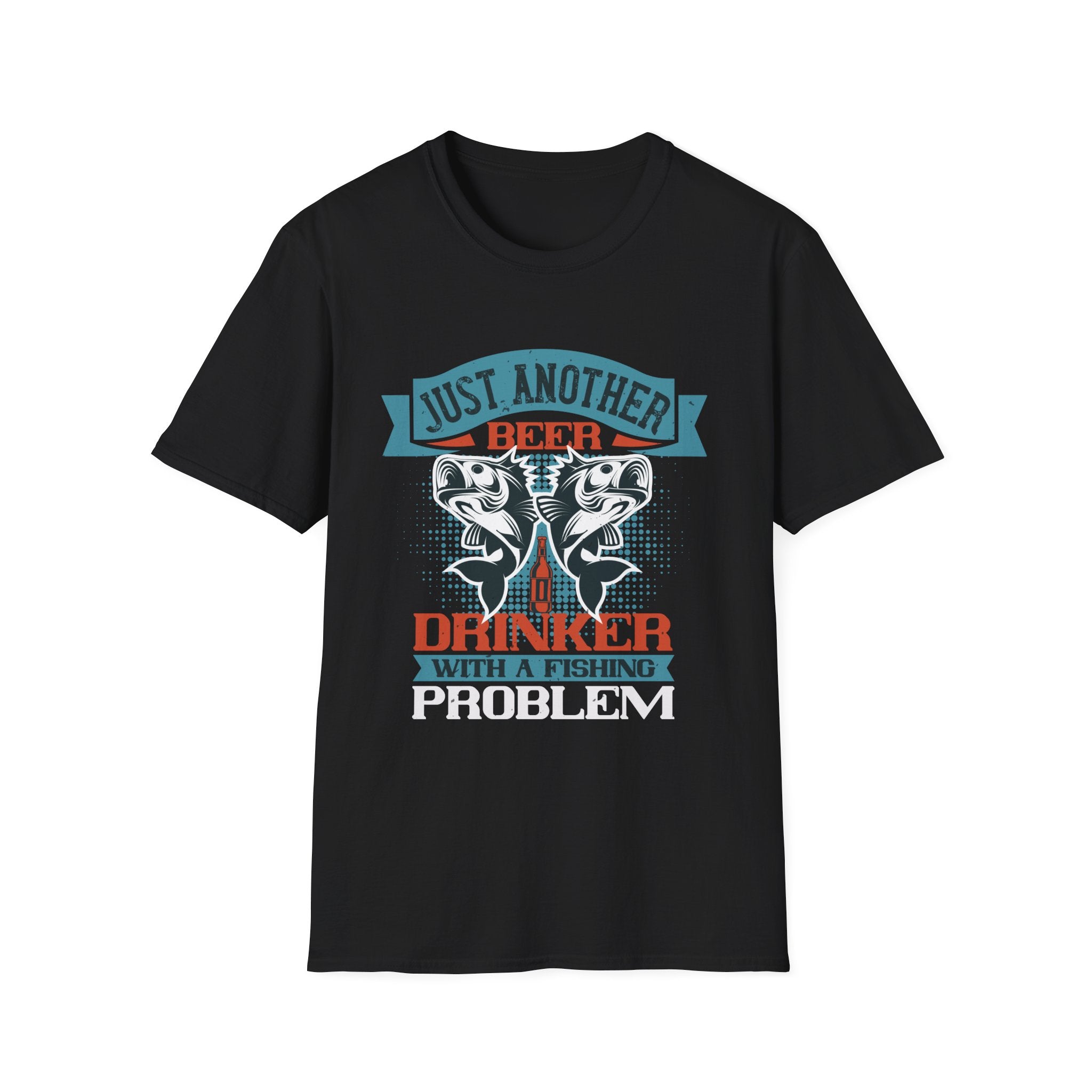 Just Another Beer Drinker Fishing T-Shirt, Unisex Graphic Tee