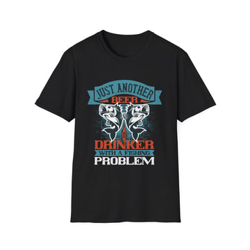 Just Another Beer Drinker Fishing T-Shirt, Unisex Graphic Tee