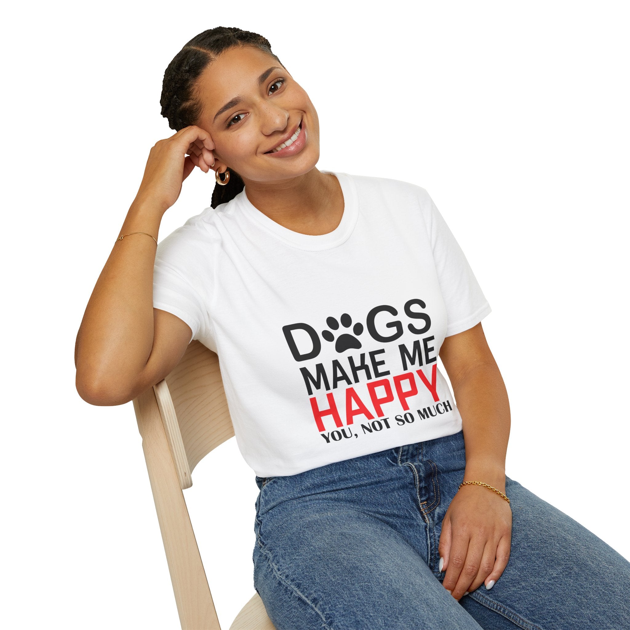 Dog Lovers Unisex T-Shirt, Funny Dog Shirt, Pet Owner Gift, Animal Lover Tee, Casual Dog Mama Style, Birthday Gift