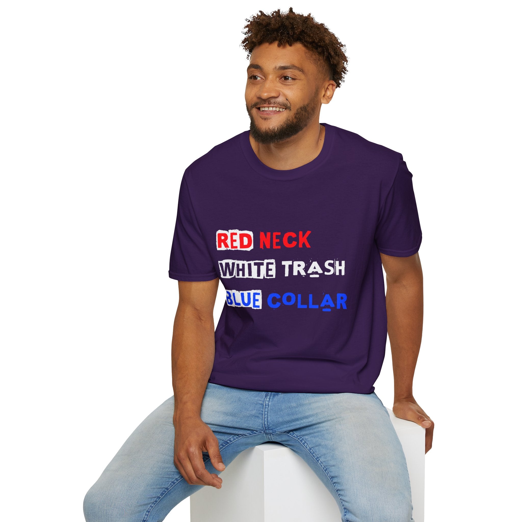 Red Neck, White Trash, Blue Collar Unisex Softstyle T-Shirt – Funny Humor Tee, Gift for Friends, Casual Wear, Summer Outfit, Patriotic [...]