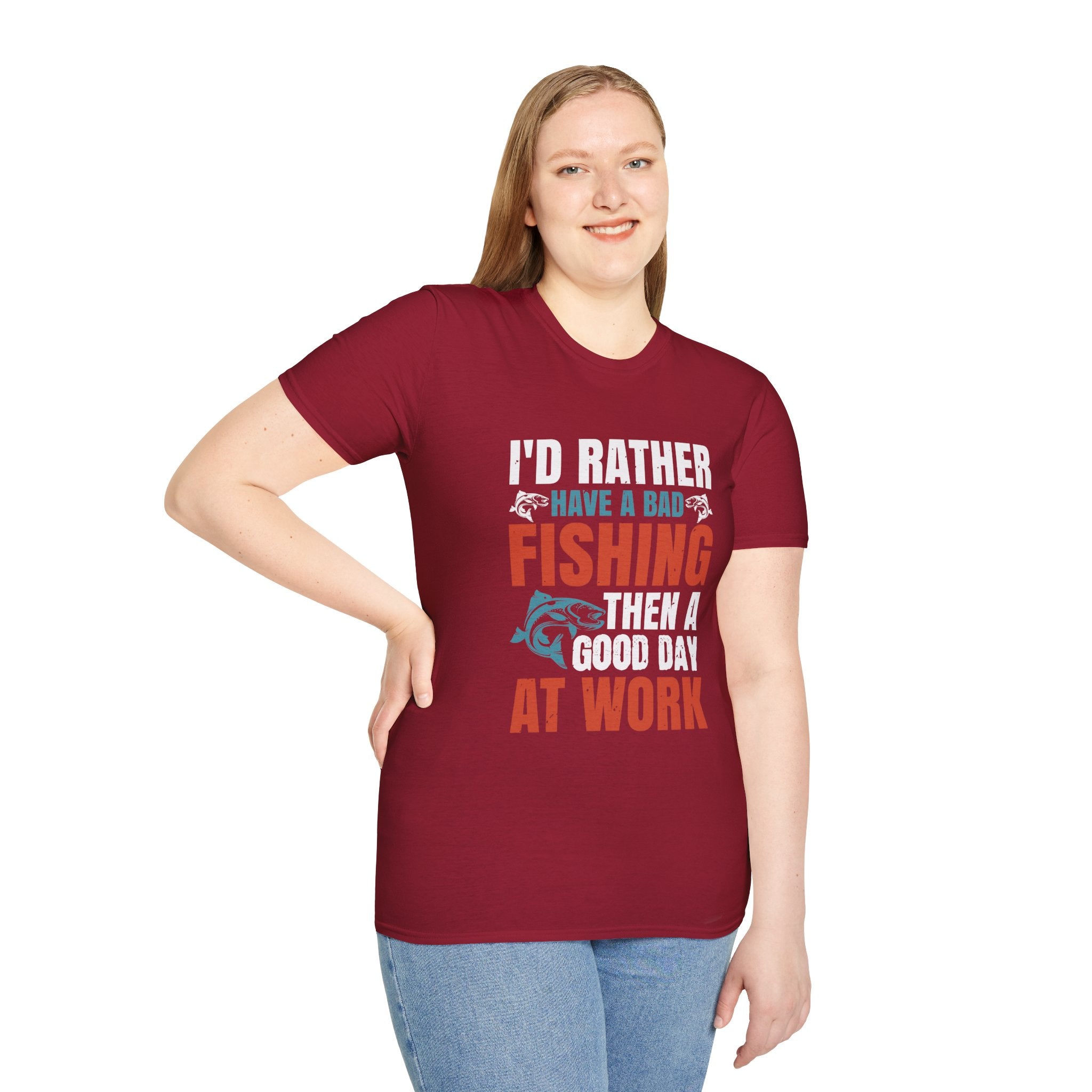 Fishing Humor T-Shirt, Fishing Gift, Unisex Tee