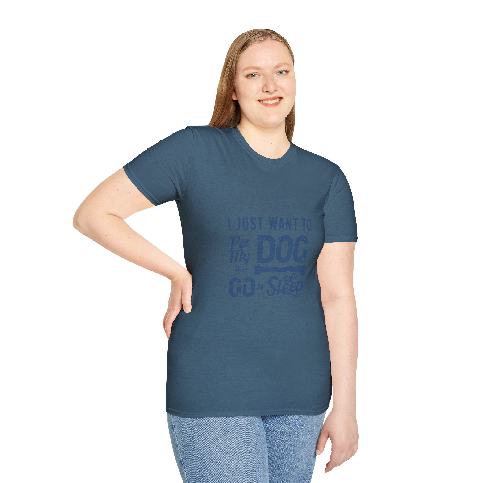 Funny Dog Lover Unisex T-Shirt, Pet Lover Gift, Cute Dog T-Shirt, Dog Mom, Dog Dad Apparel, Animal Lover Shirt