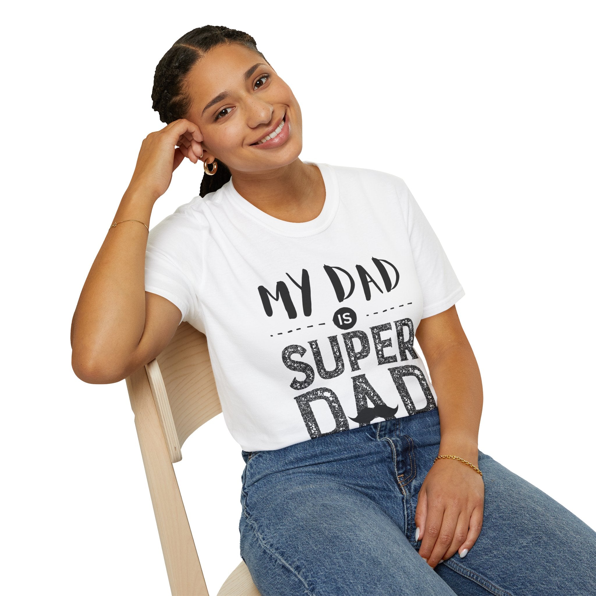 Super Dad Unisex Softstyle T-Shirt | Perfect Gift for Father's Day
