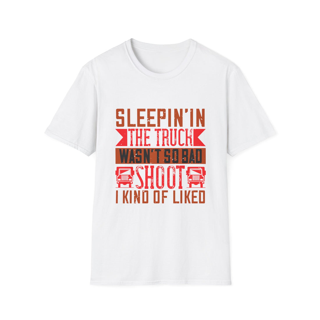 Sleepin' in the Truck Unisex T-Shirt, Casual Tee, Outdoor Adventure Shirt