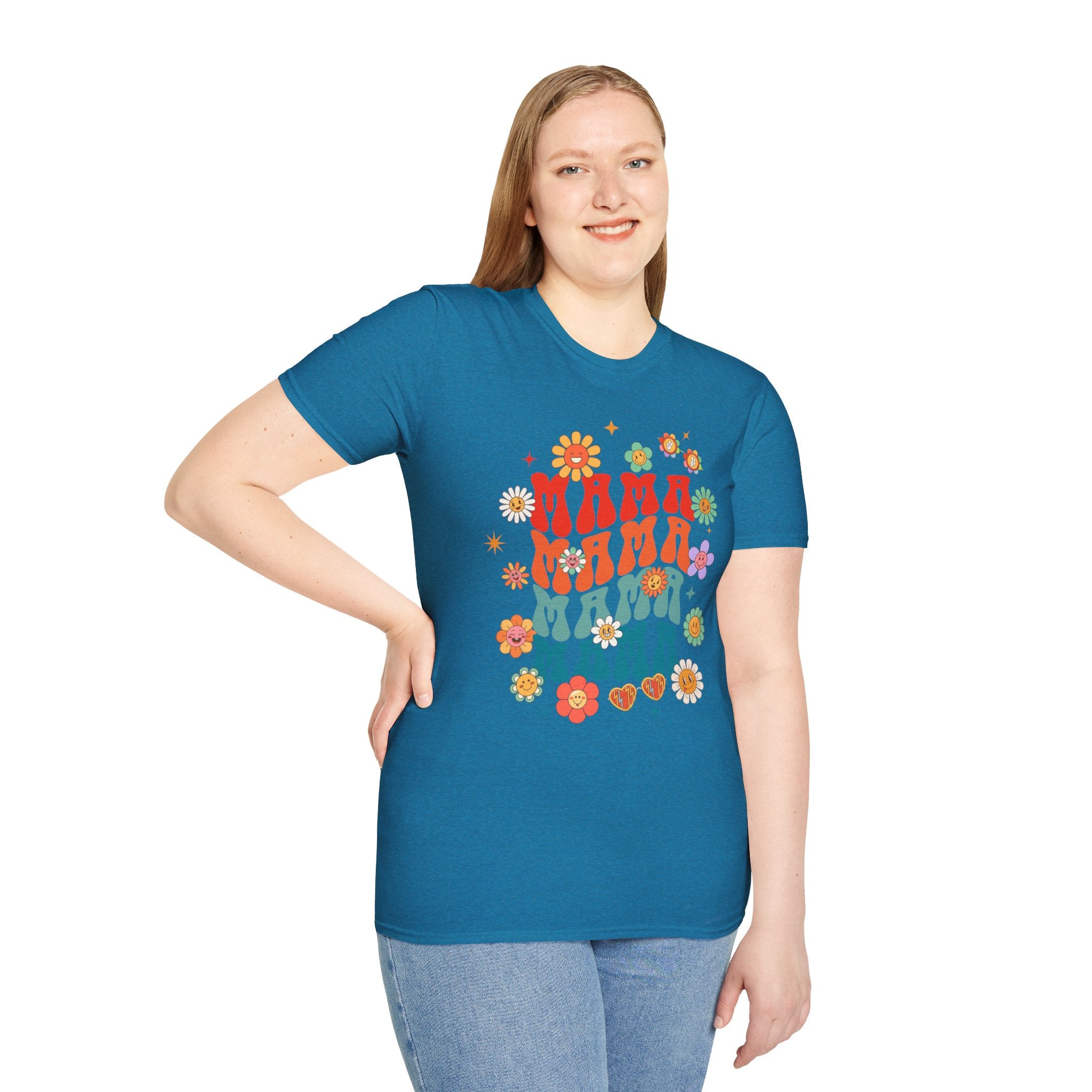 Floral Mommy T-Shirt, Perfect Gift for Mother's Day