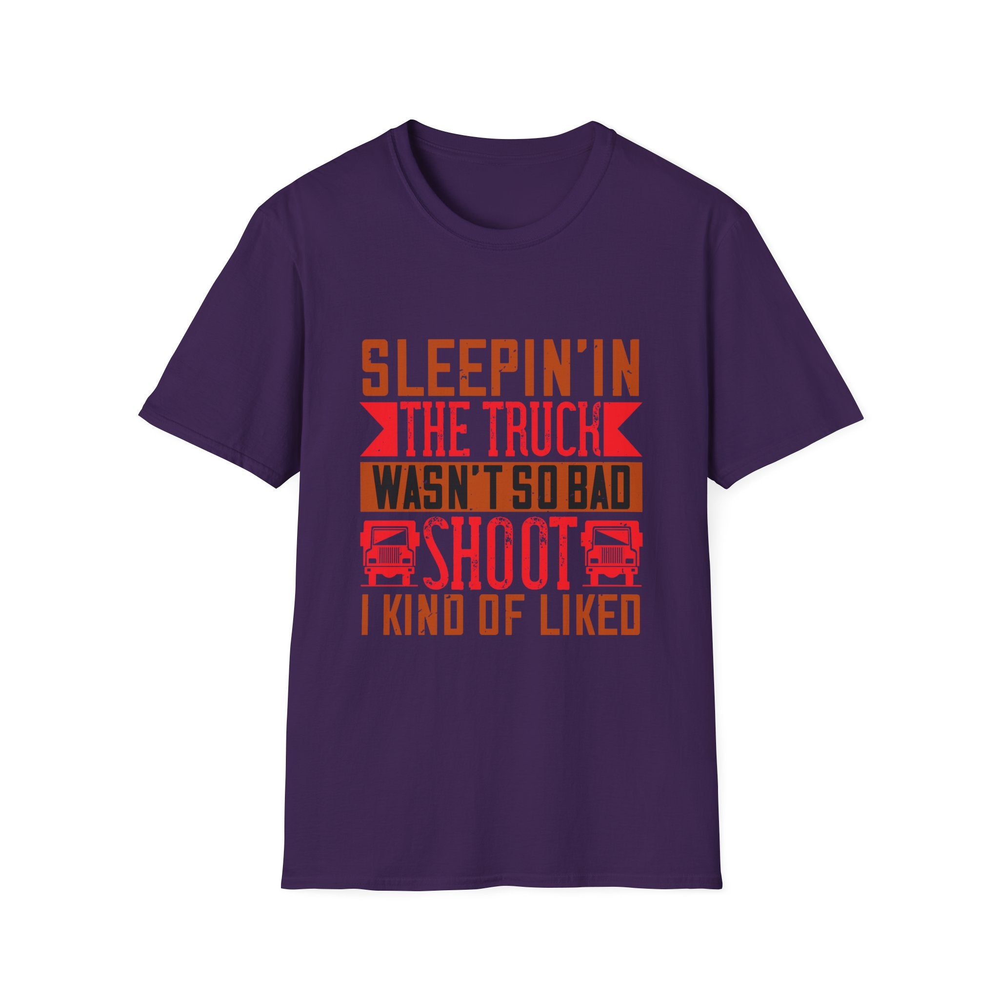 Sleepin' in the Truck Unisex T-Shirt, Casual Tee, Outdoor Adventure Shirt