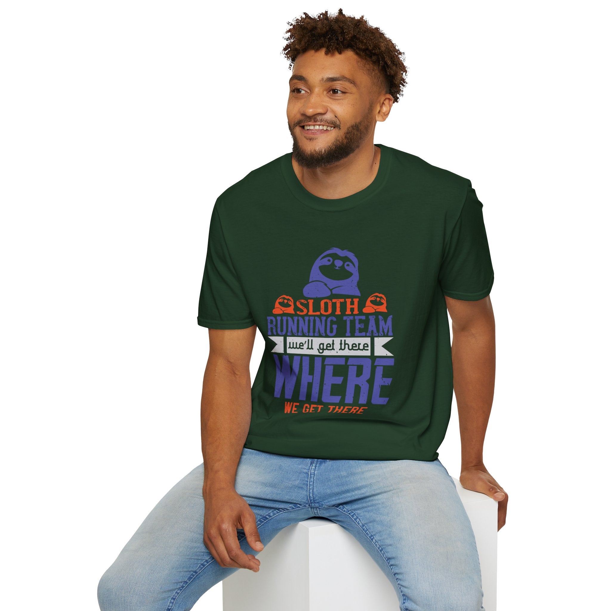 Sloth Running Team T-Shirt, Funny Running Shirt