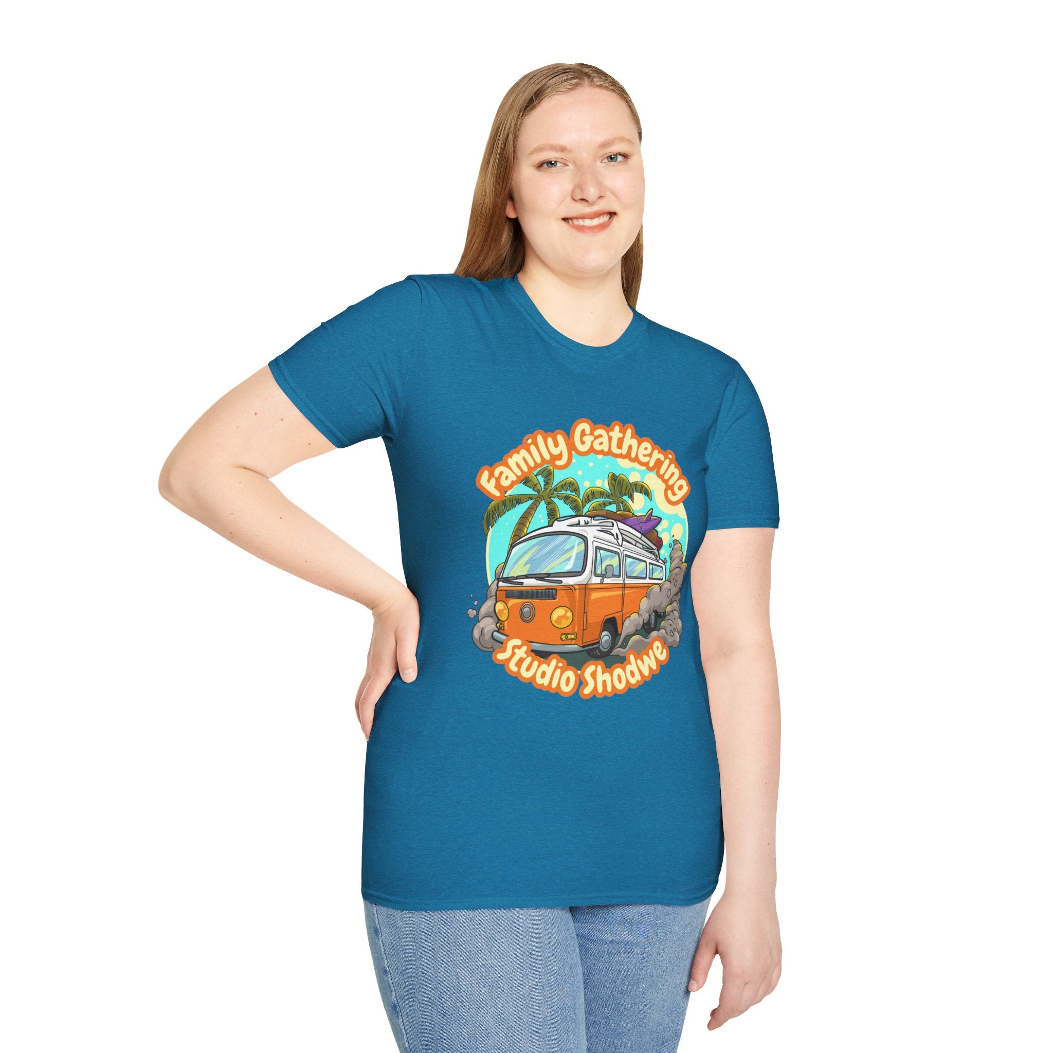 Family Gathering Unisex Softstyle T-Shirt, Family Reunion Tee