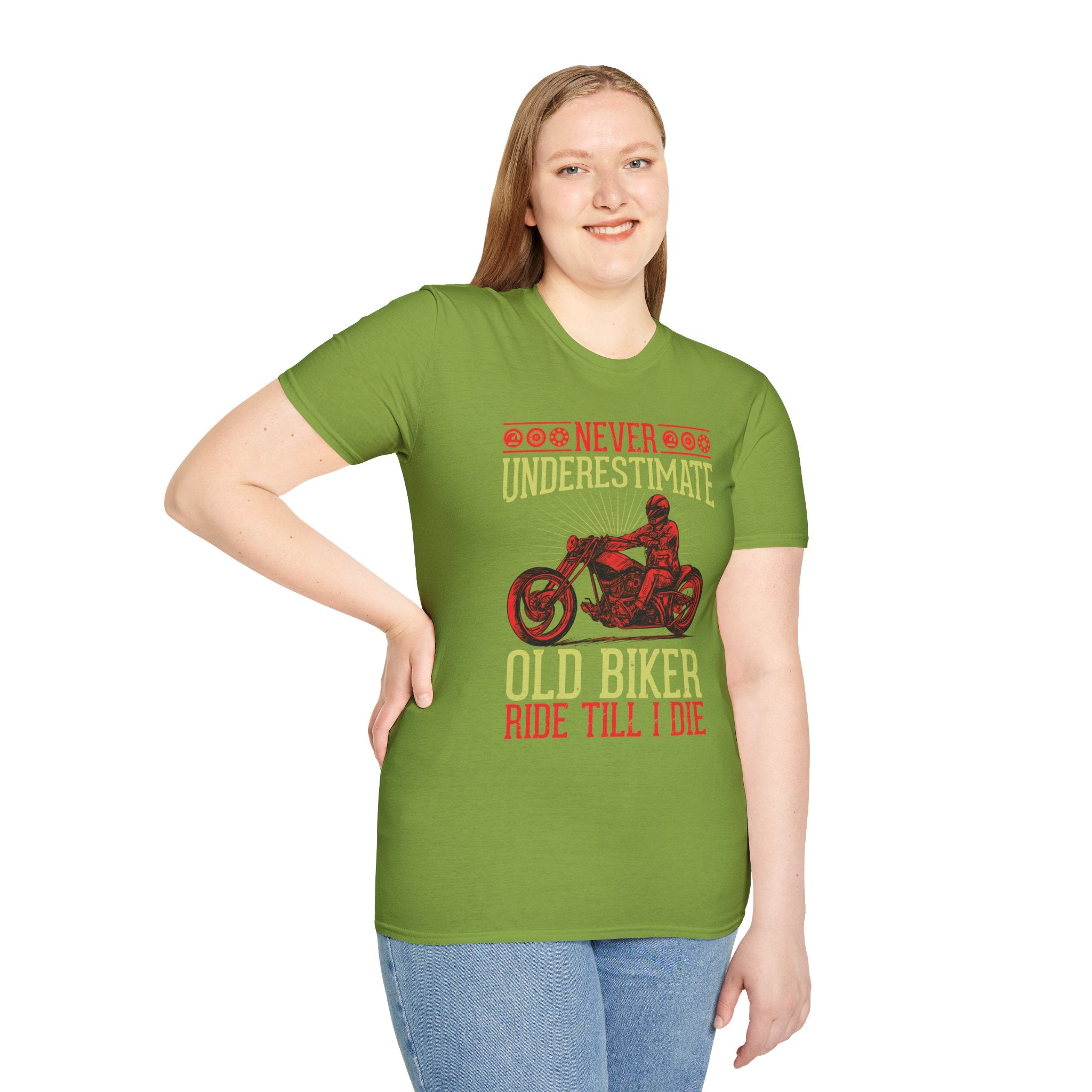 Unisex Biker Shirt - Never Underestimate Old Biker - Motorcycle Gift, Motorbike Lover Tee, Father’s Day Present, Adventure Apparel, [...]