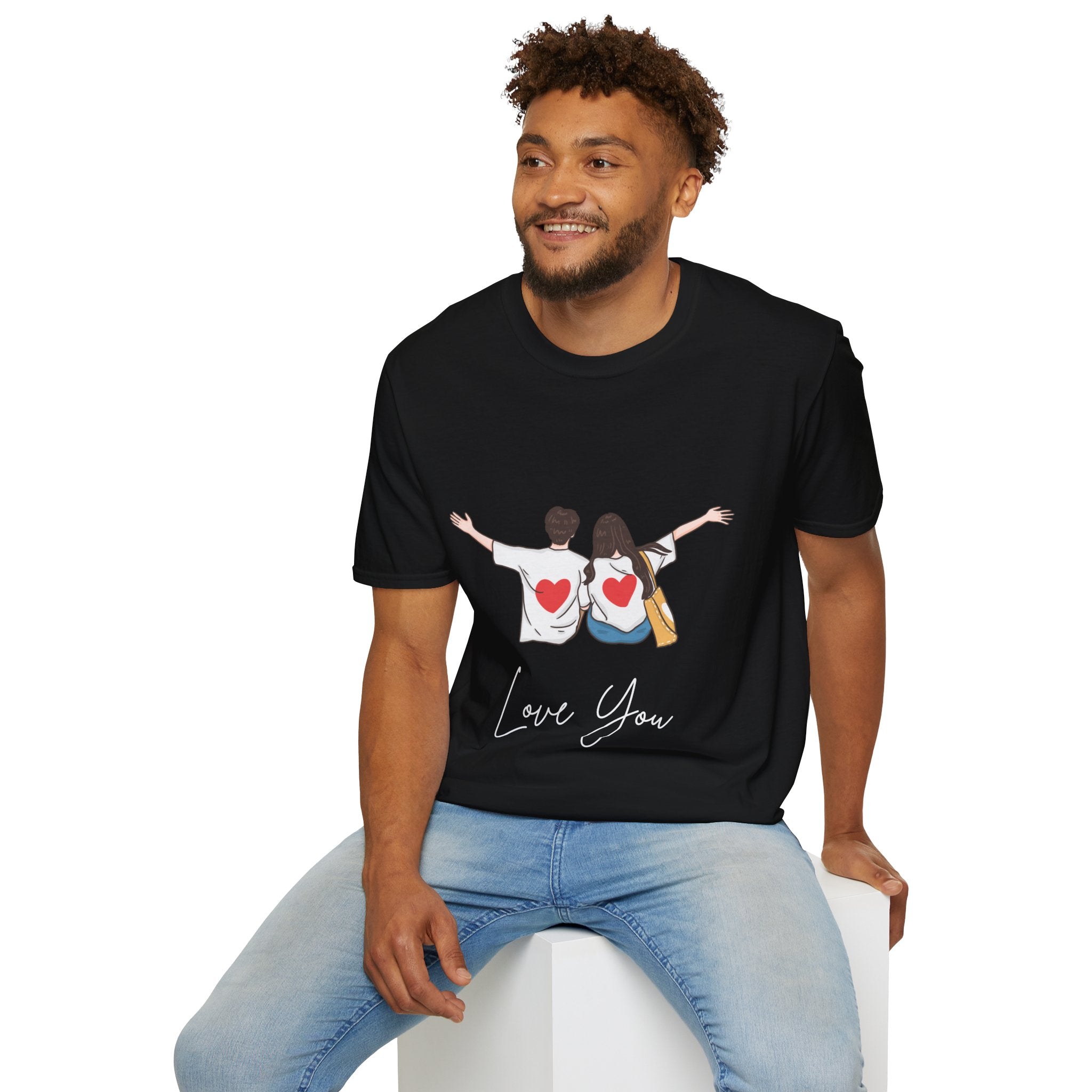 Love You Couple T-Shirt, Romantic Gift, Valentine’s Day Tee