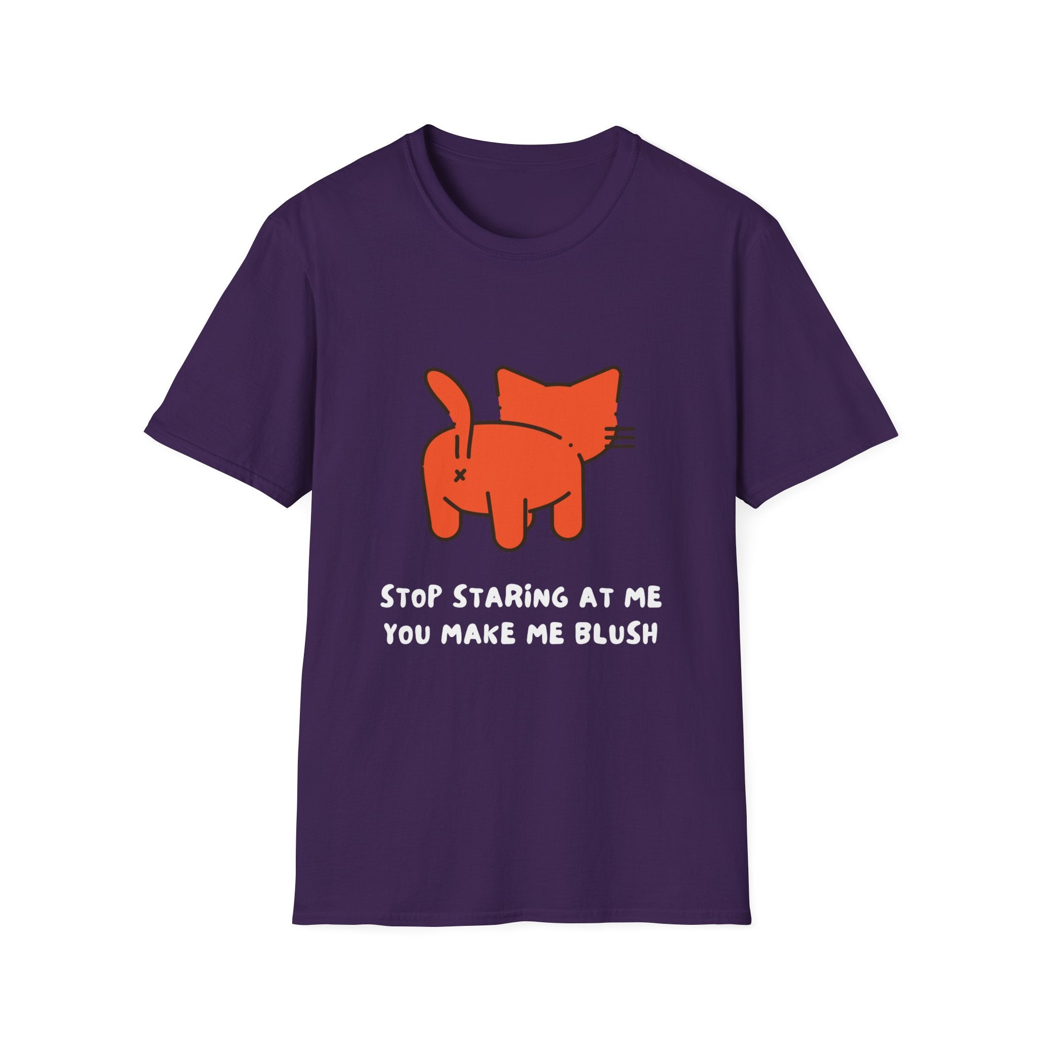 Adorable Cat Graphic Tee, Funny Cat Shirt, Gift for Cat Lovers