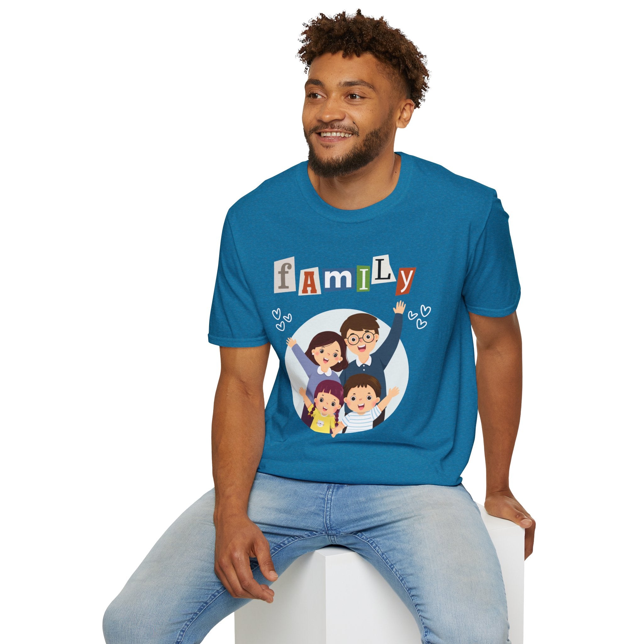 Family Love Unisex T-Shirt, Perfect Gift for Parents