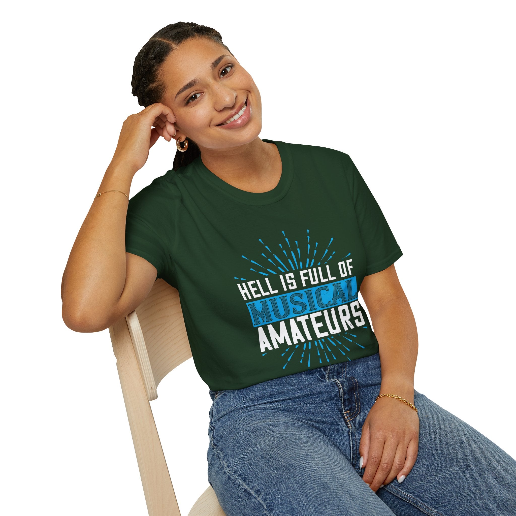 Musical Amateurs T-Shirt, Funny Music Lover Tee, Unisex Softstyle Shirt