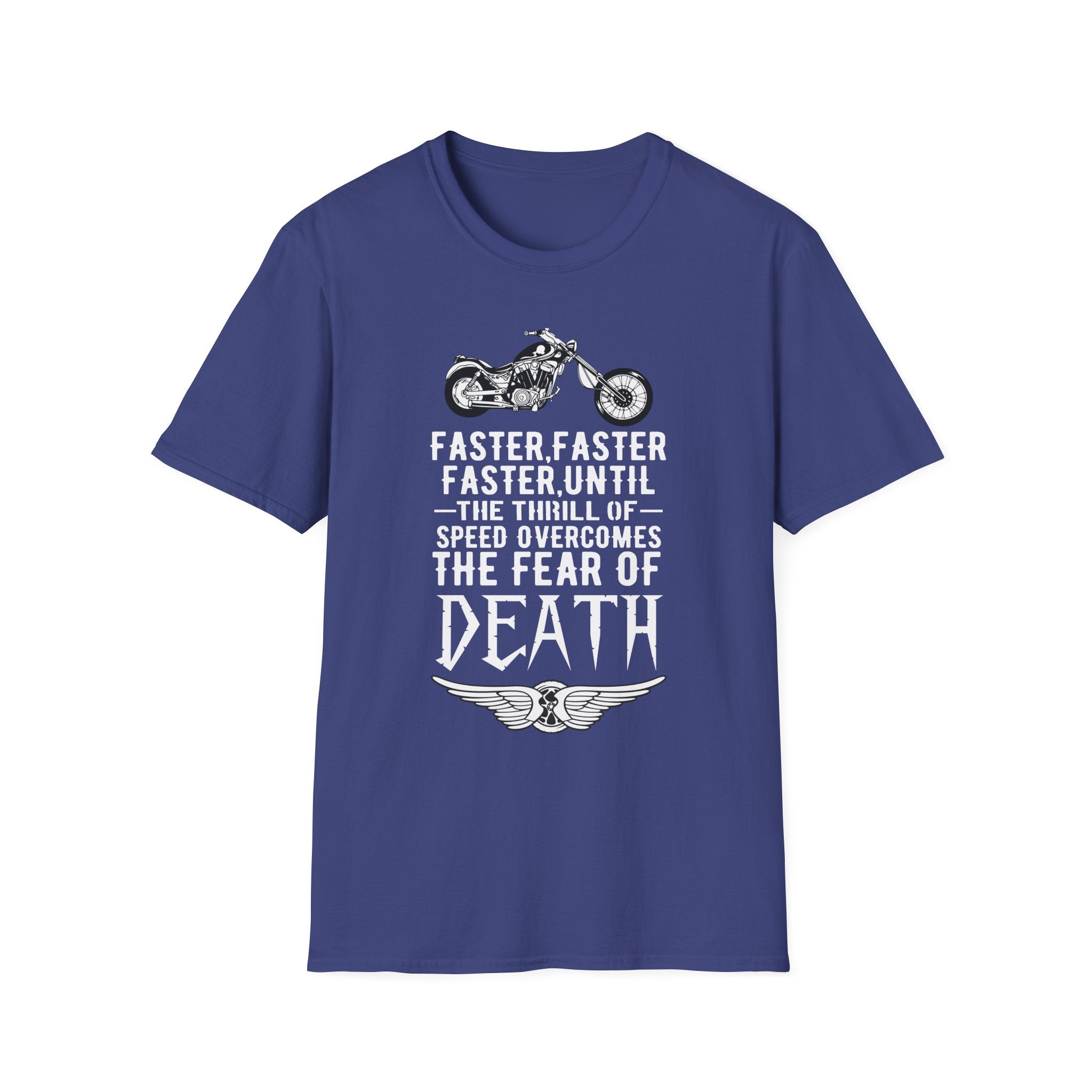 Motorcycle Enthusiast Unisex T-Shirt - Fearless Biker Tee, Gift for Riders, Road Trip Apparel, Freedom Shirt, Adventure Clothing