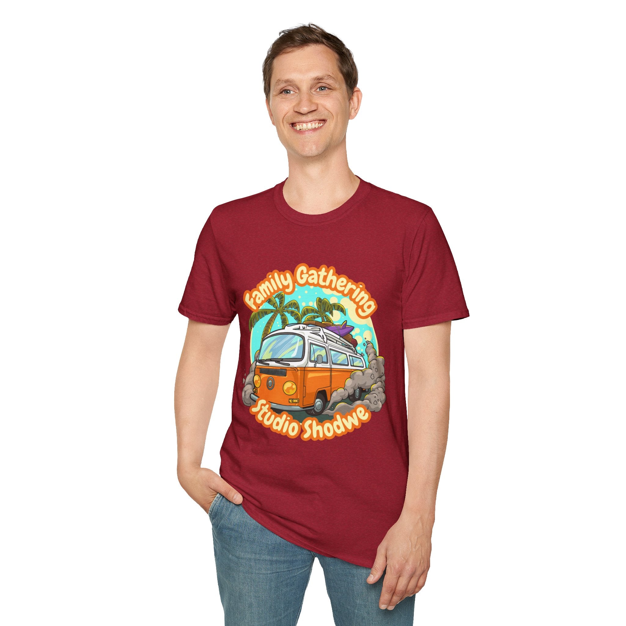 Family Gathering Unisex Softstyle T-Shirt, Family Reunion Tee