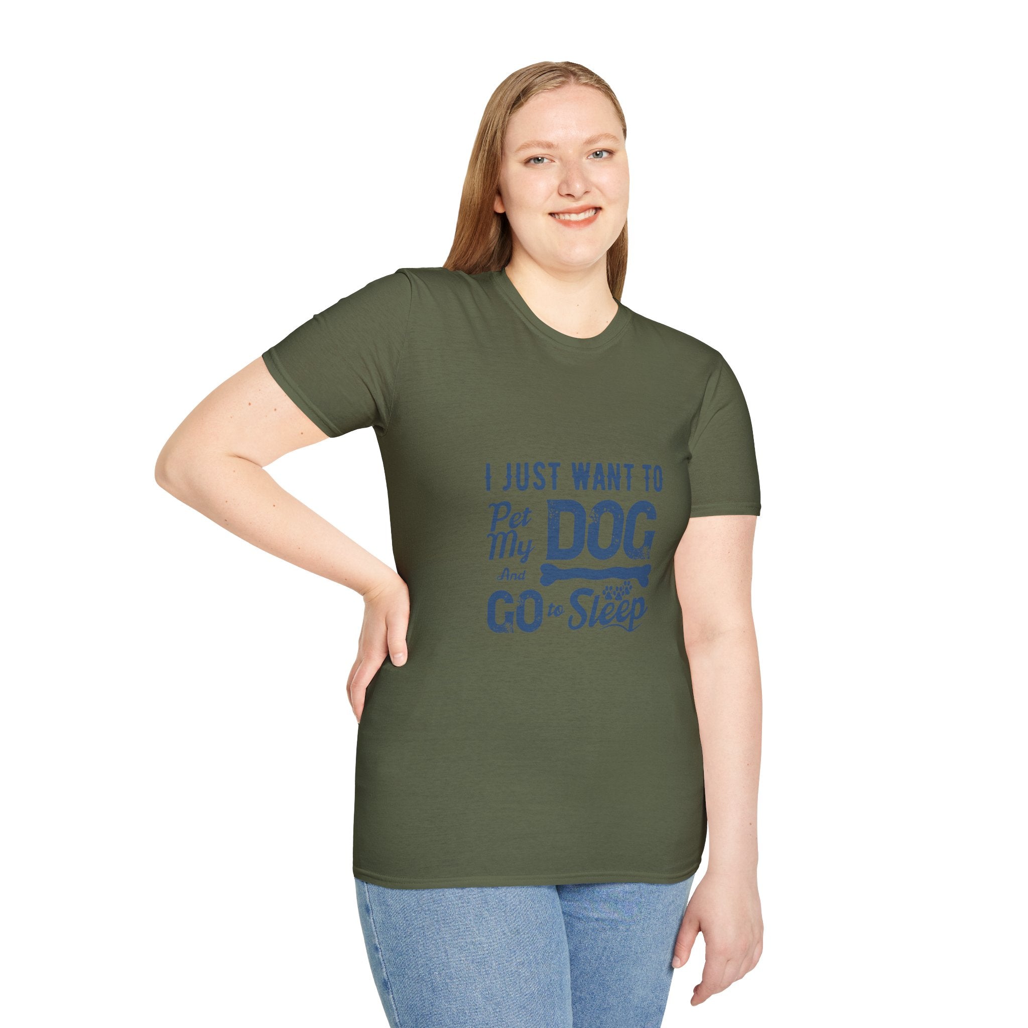 Funny Dog Lover Unisex T-Shirt, Pet Lover Gift, Cute Dog T-Shirt, Dog Mom, Dog Dad Apparel, Animal Lover Shirt
