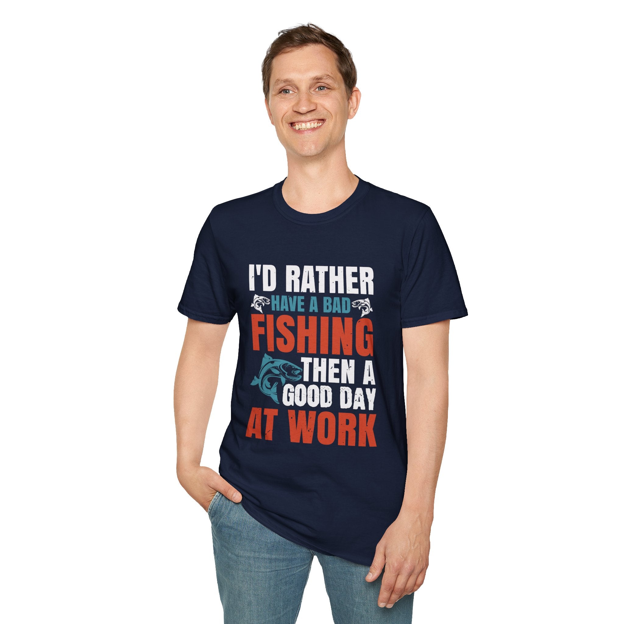 Fishing Humor T-Shirt, Fishing Gift, Unisex Tee