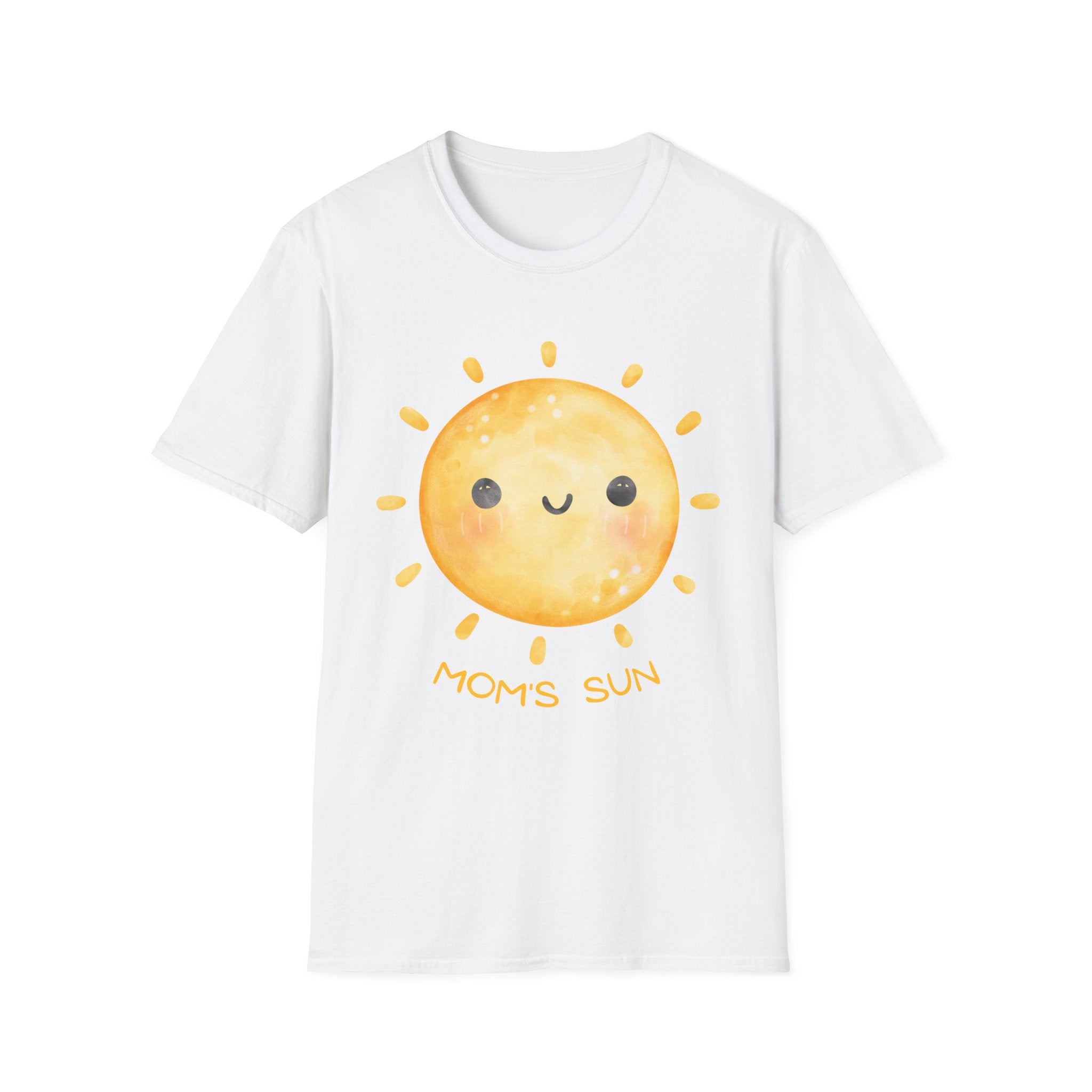 Cute 'Mom's Sun' Unisex Softstyle T-Shirt