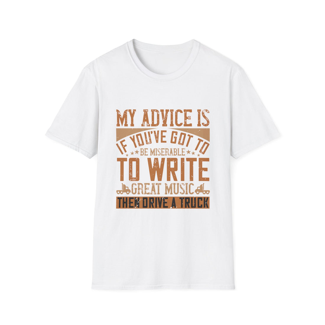 Music Lover's Unisex Softstyle T-Shirt, Gift for Musicians