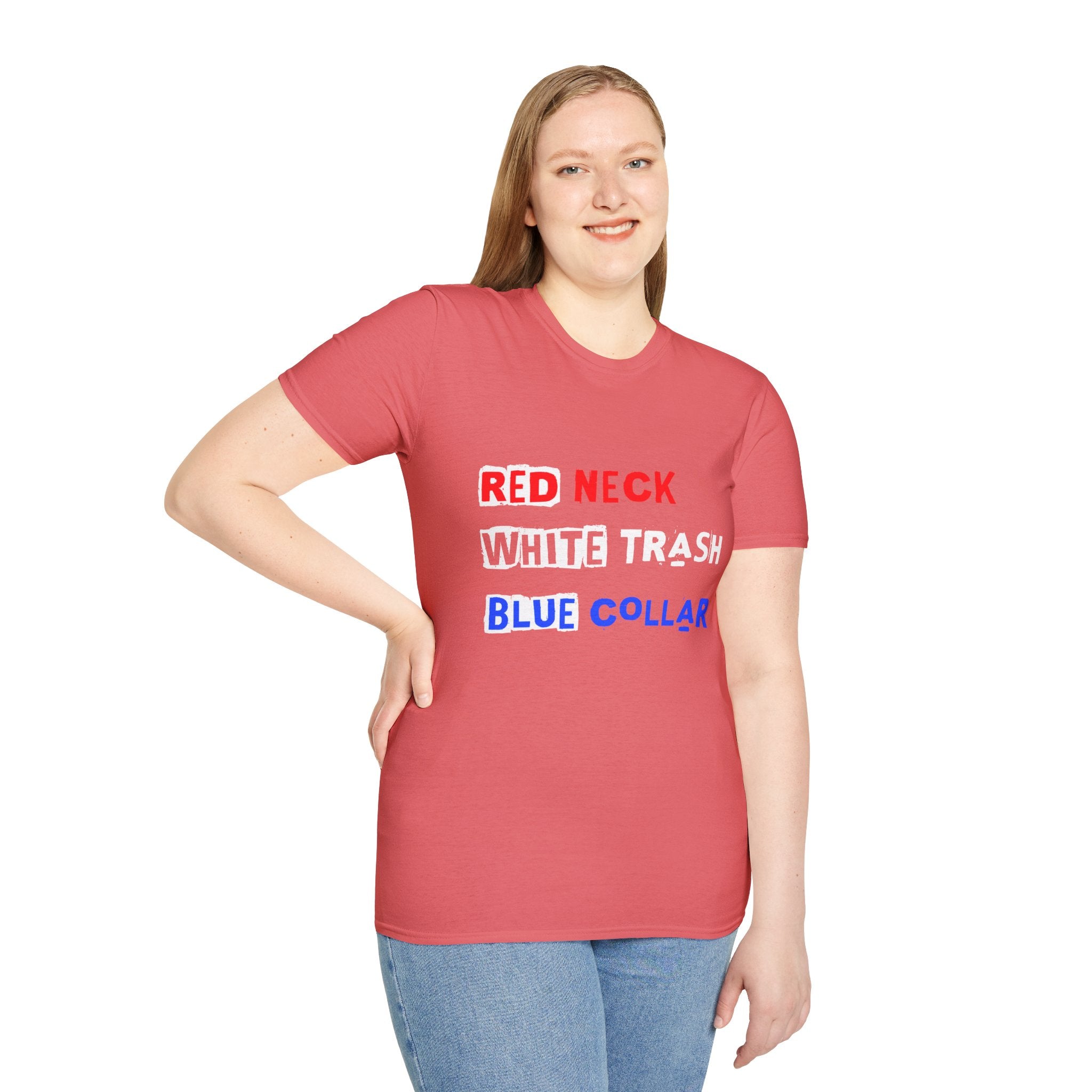 Red Neck, White Trash, Blue Collar Unisex Softstyle T-Shirt – Funny Humor Tee, Gift for Friends, Casual Wear, Summer Outfit, Patriotic [...]
