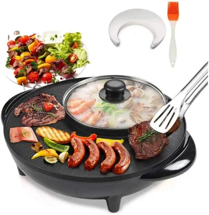 2-in-1 BBQ Grill & Hot Pot Advibe Studio