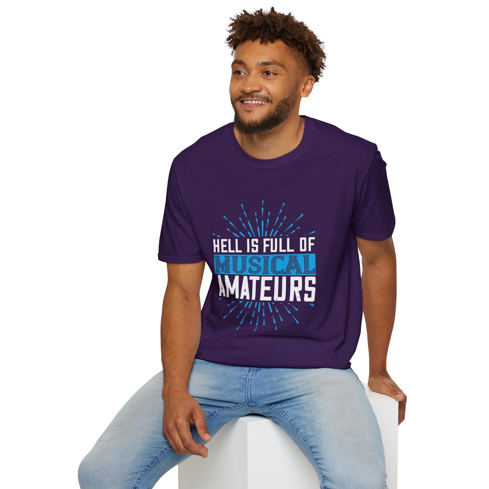 Musical Amateurs T-Shirt, Funny Music Lover Tee, Unisex Softstyle Shirt