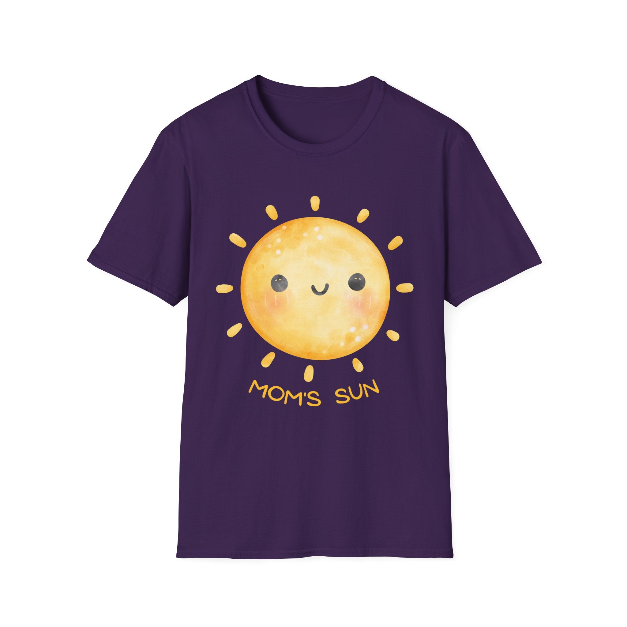 Cute 'Mom's Sun' Unisex Softstyle T-Shirt