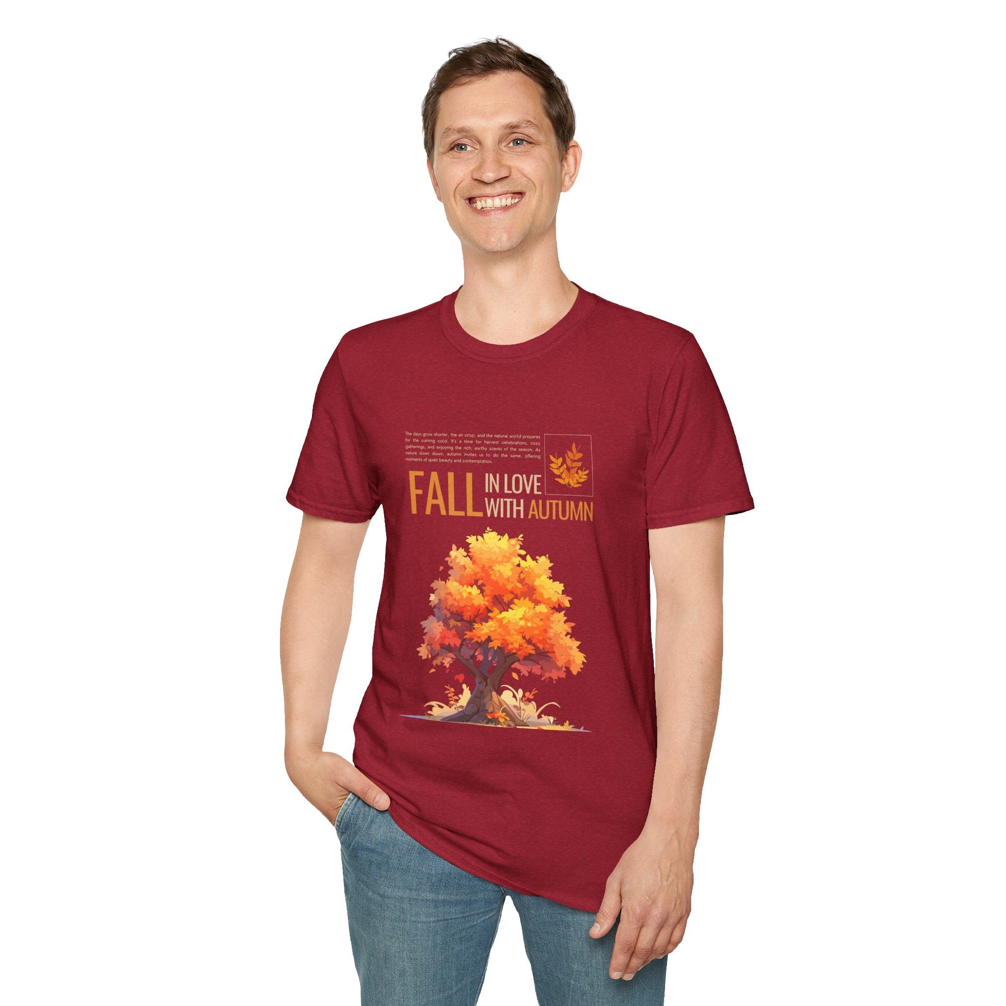 Fall-Inspired Unisex T-Shirt, Autumn Vibes Tee