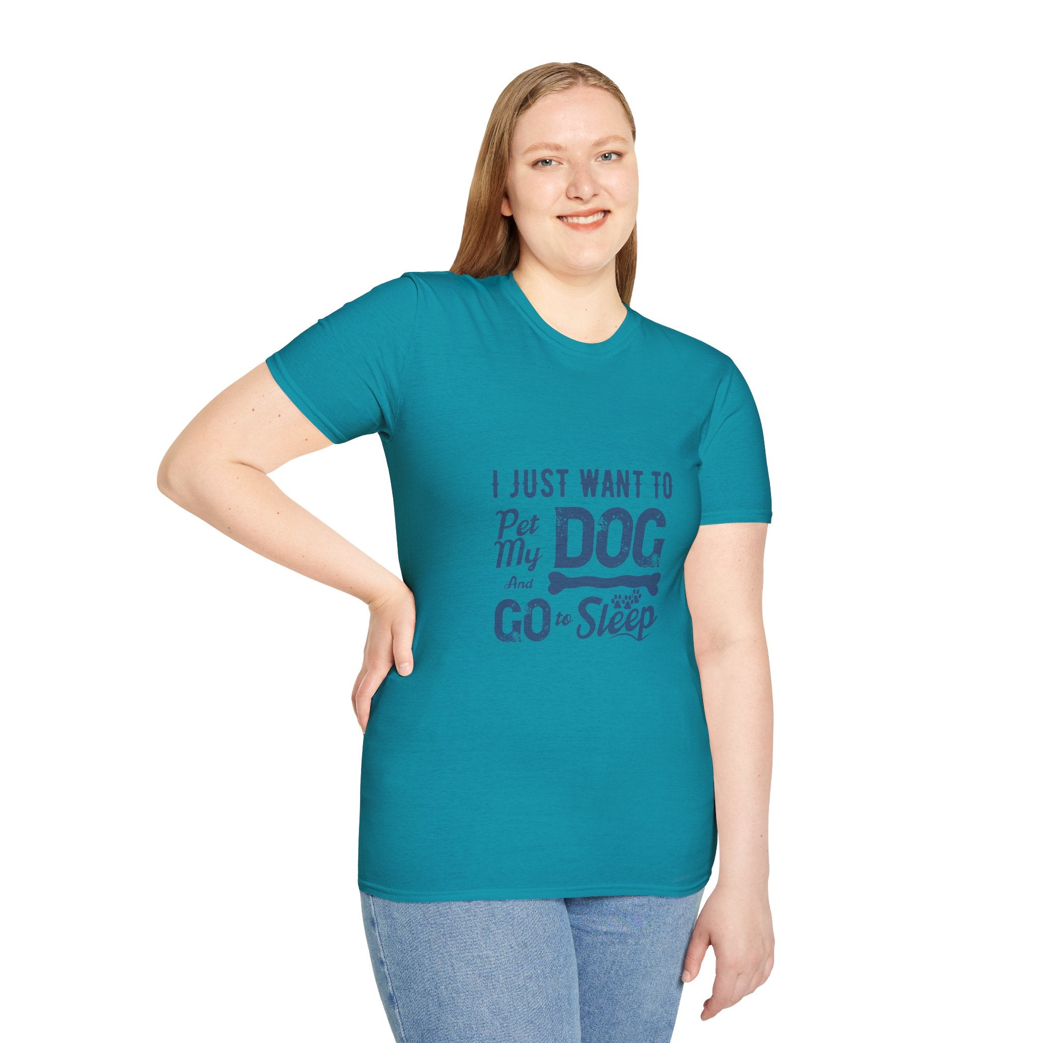 Funny Dog Lover Unisex T-Shirt, Pet Lover Gift, Cute Dog T-Shirt, Dog Mom, Dog Dad Apparel, Animal Lover Shirt
