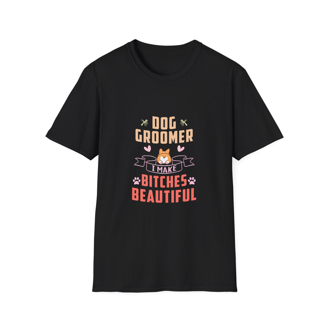 Dog Groomer Unisex T-Shirt, Funny Pet Owner Gift, Cute Animal Lover Tee, Dog Lover Apparel, Groomer Appreciation Gift
