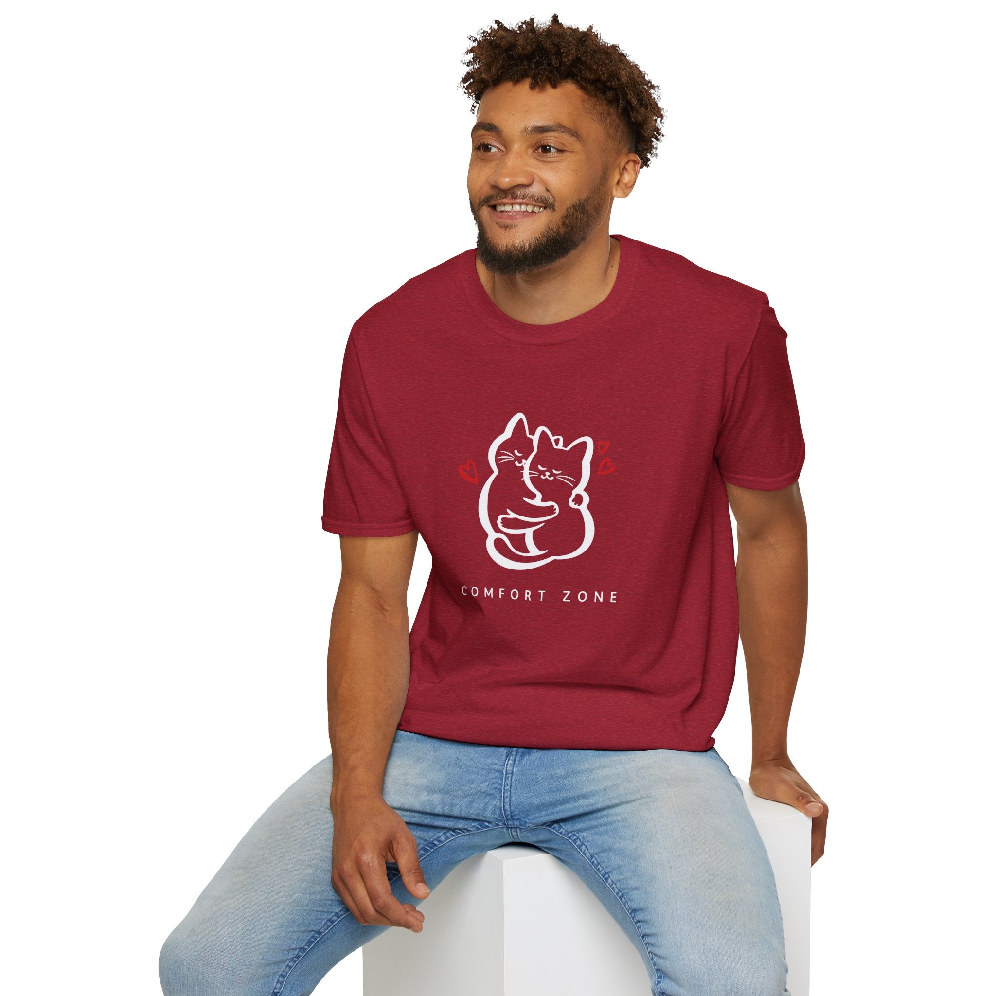 Cozy Cat Lovers T-Shirt, Comfortable Tee for Pet Owners