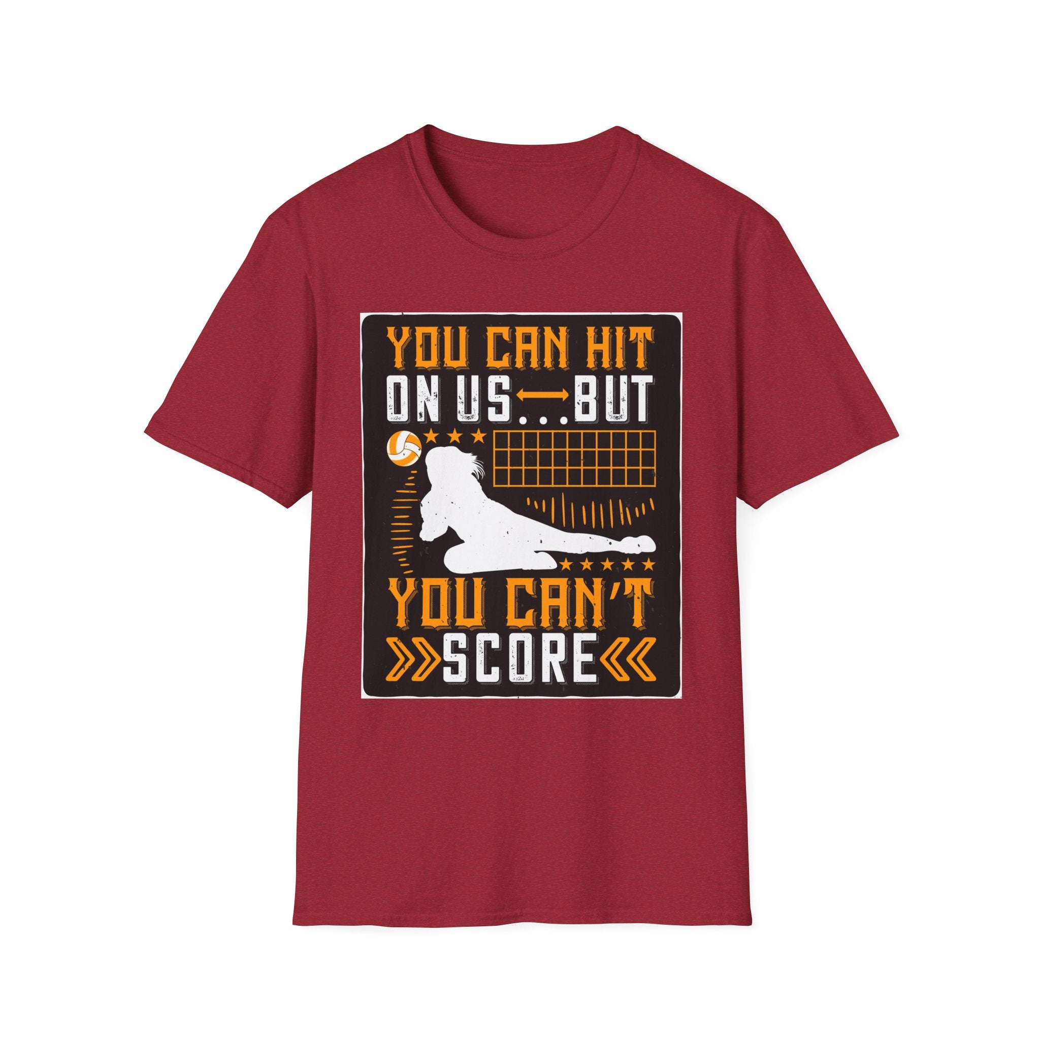 Volleyball Humor T-Shirt, Sporty Gift for Athletes, Softstyle Tee