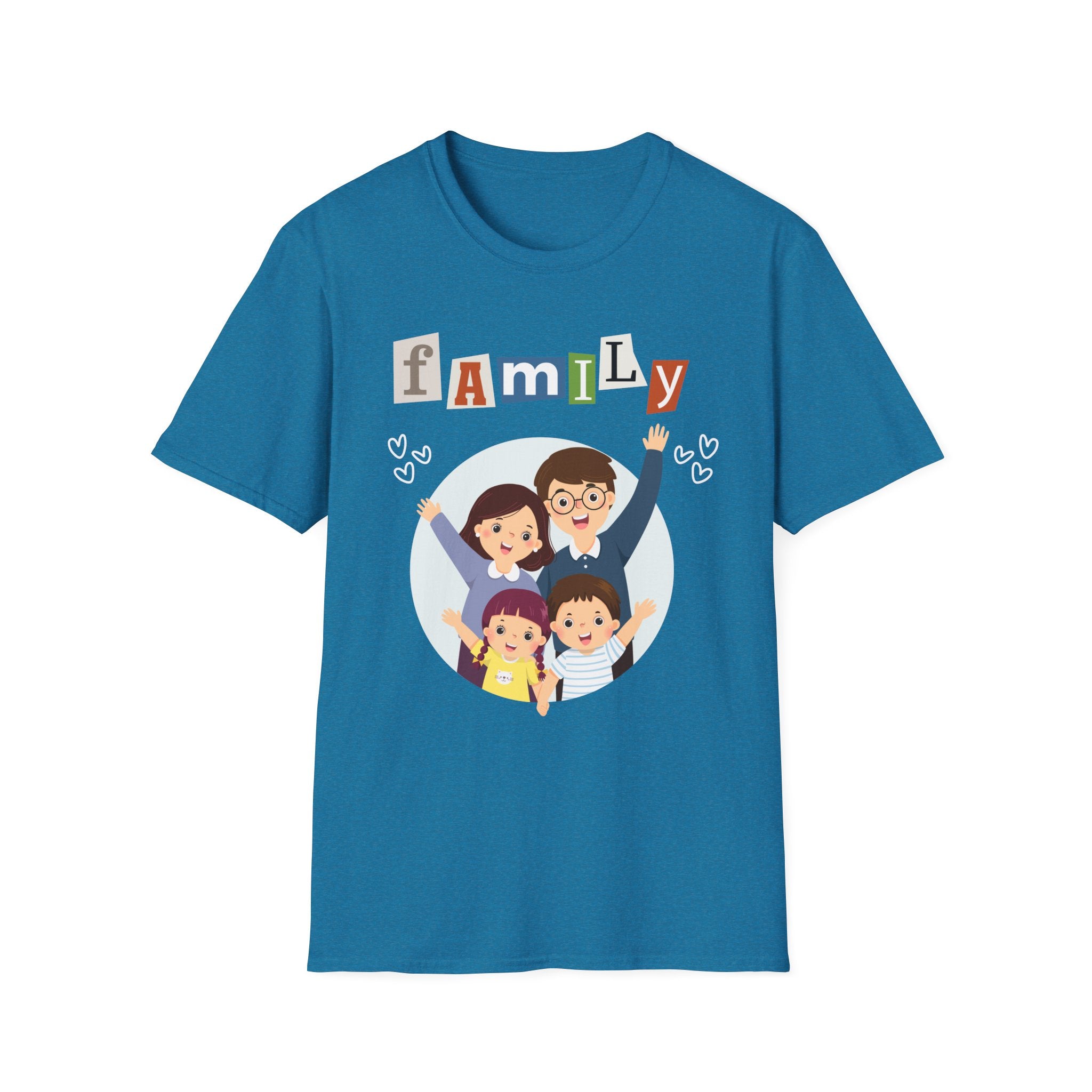 Family Love Unisex T-Shirt, Perfect Gift for Parents