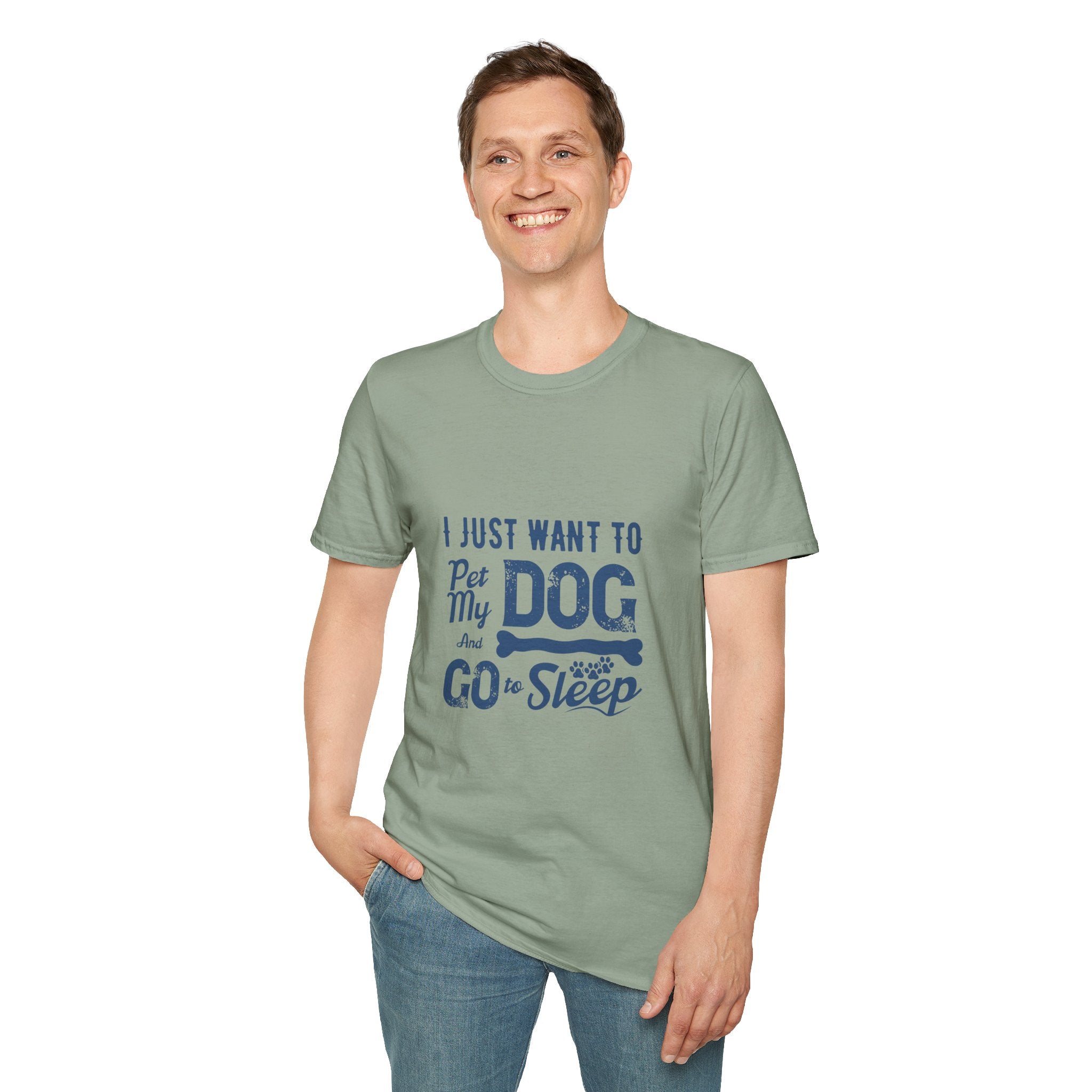 Funny Dog Lover Unisex T-Shirt, Pet Lover Gift, Cute Dog T-Shirt, Dog Mom, Dog Dad Apparel, Animal Lover Shirt