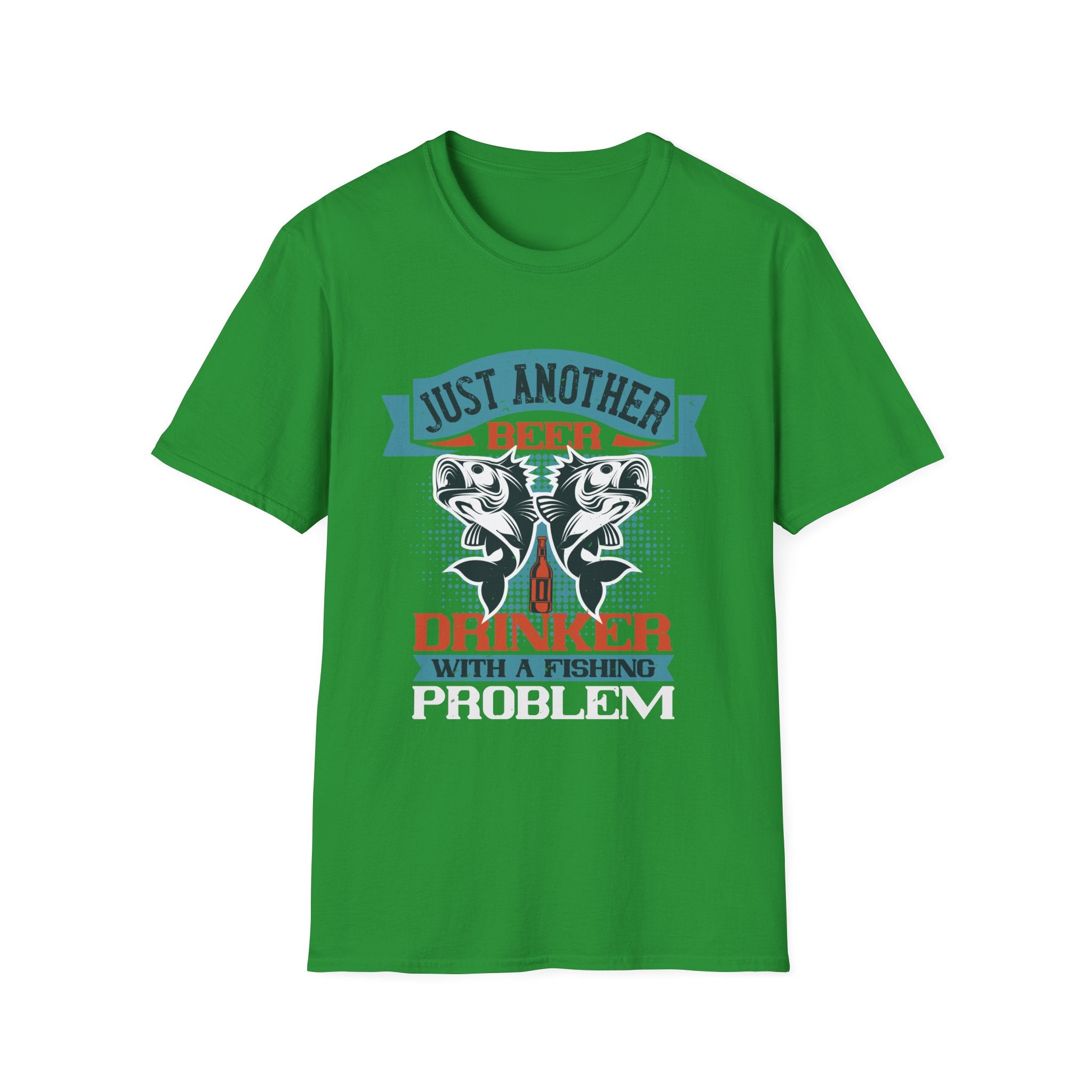 Just Another Beer Drinker Fishing T-Shirt, Unisex Graphic Tee