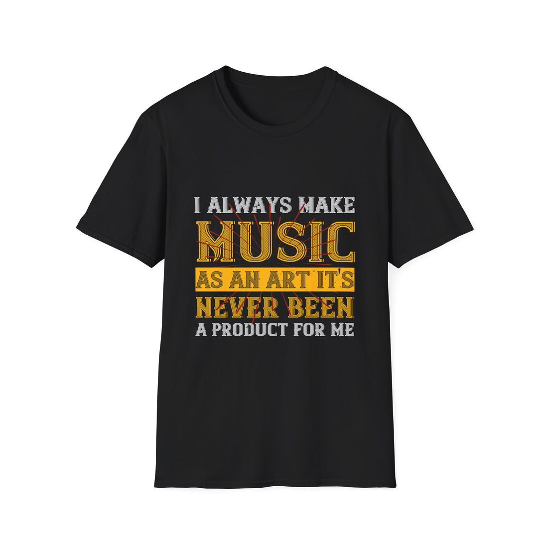 Musical Art T-Shirt: Perfect for Musicians, Music Lovers
