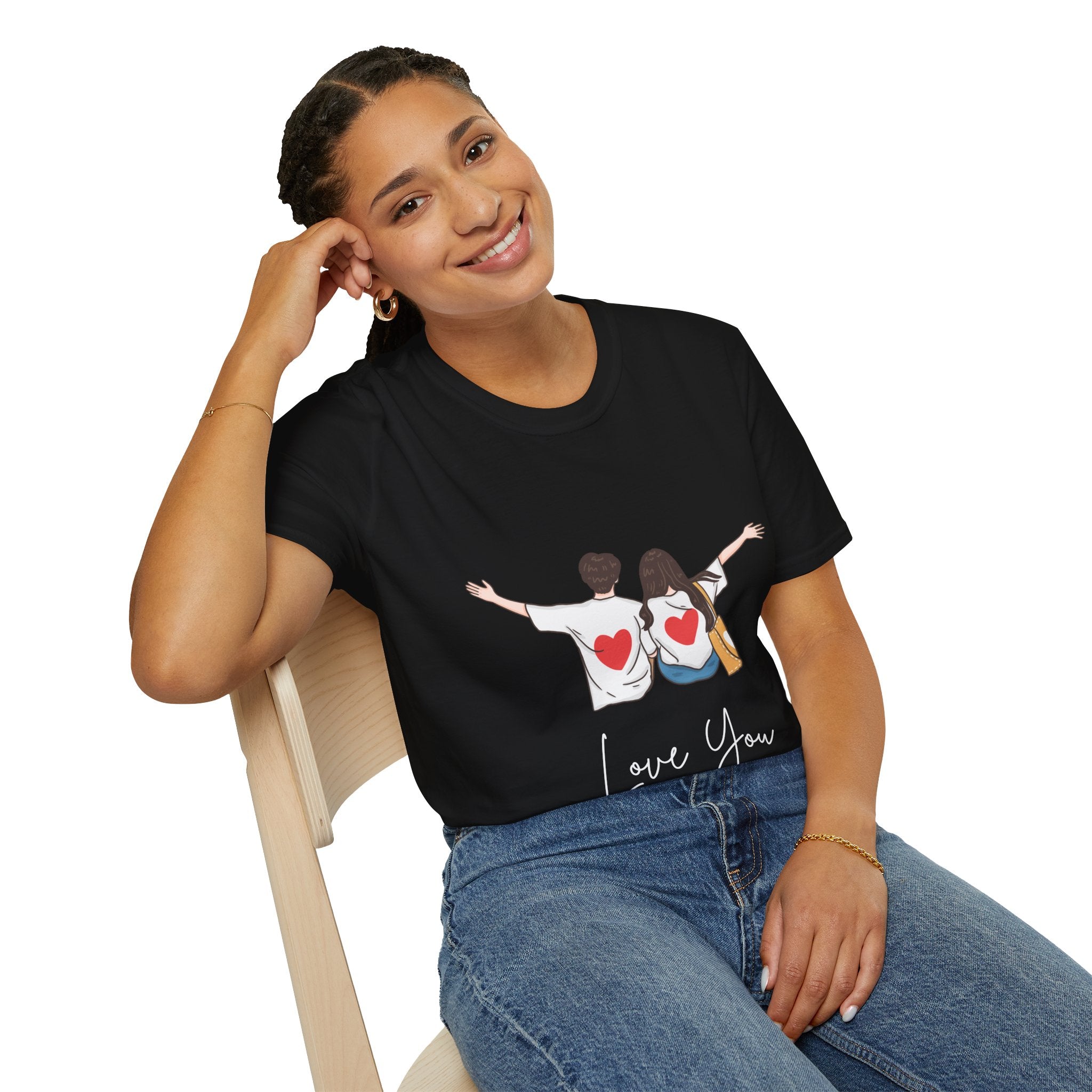 Love You Couple T-Shirt, Romantic Gift, Valentine’s Day Tee