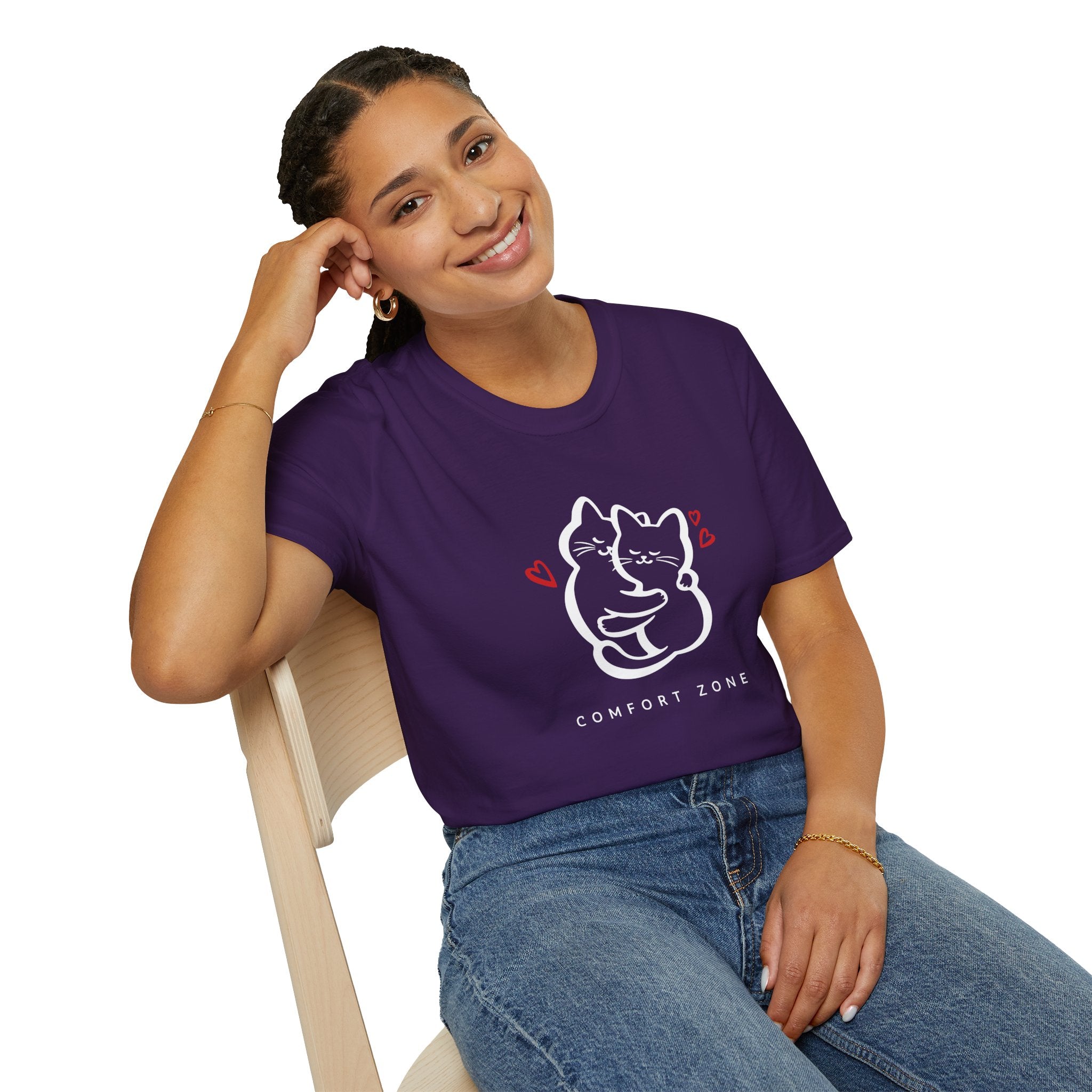 Cozy Cat Lovers T-Shirt, Comfortable Tee for Pet Owners