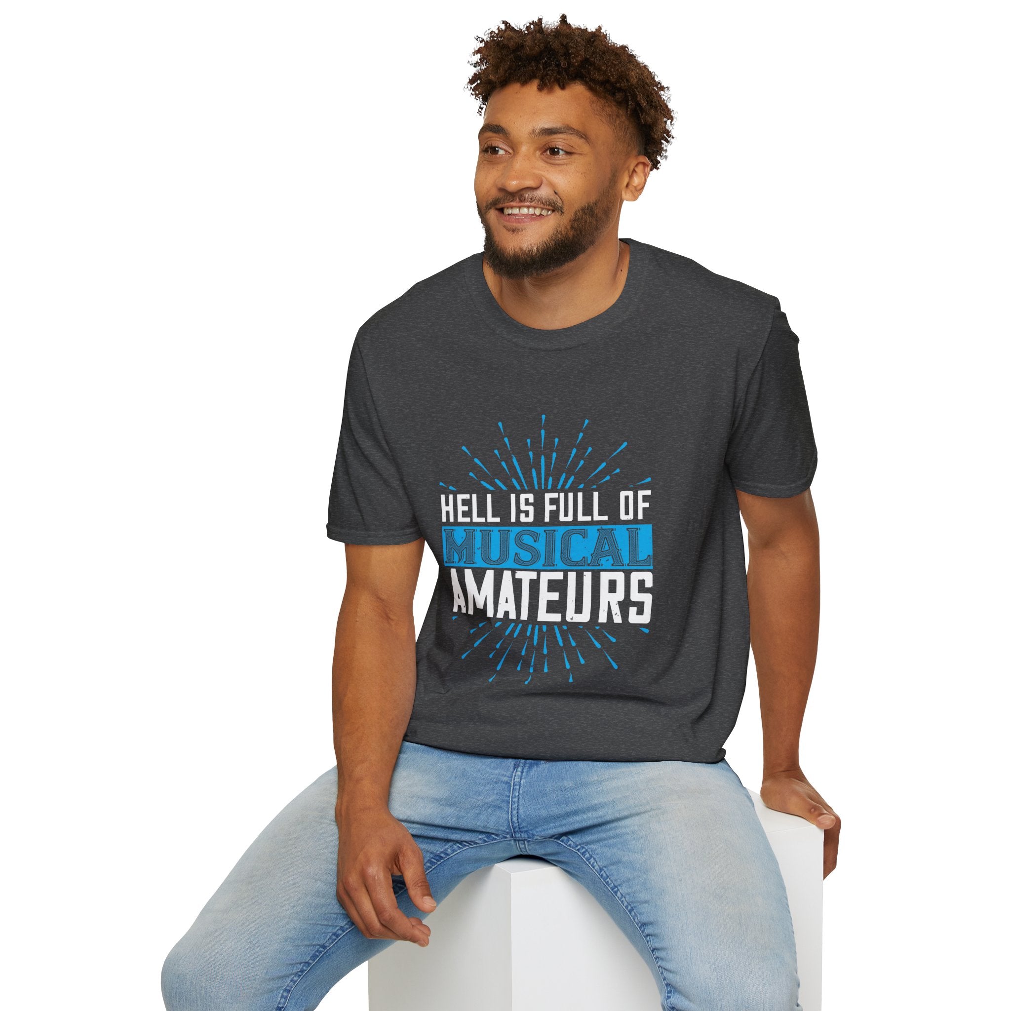 Musical Amateurs T-Shirt, Funny Music Lover Tee, Unisex Softstyle Shirt