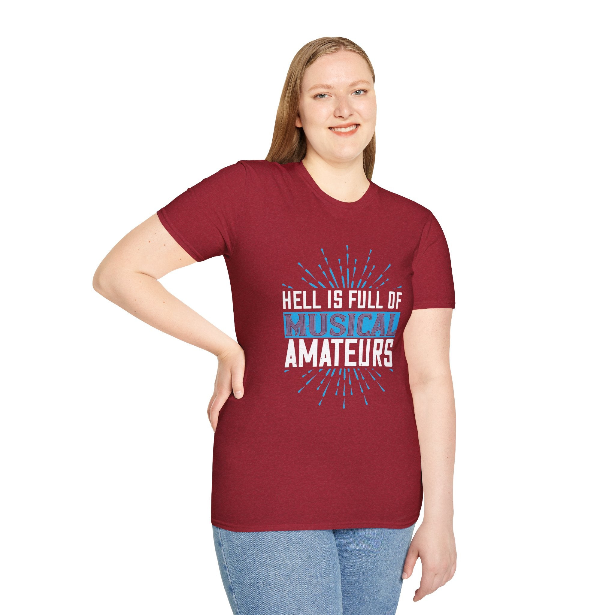 Musical Amateurs T-Shirt, Funny Music Lover Tee, Unisex Softstyle Shirt