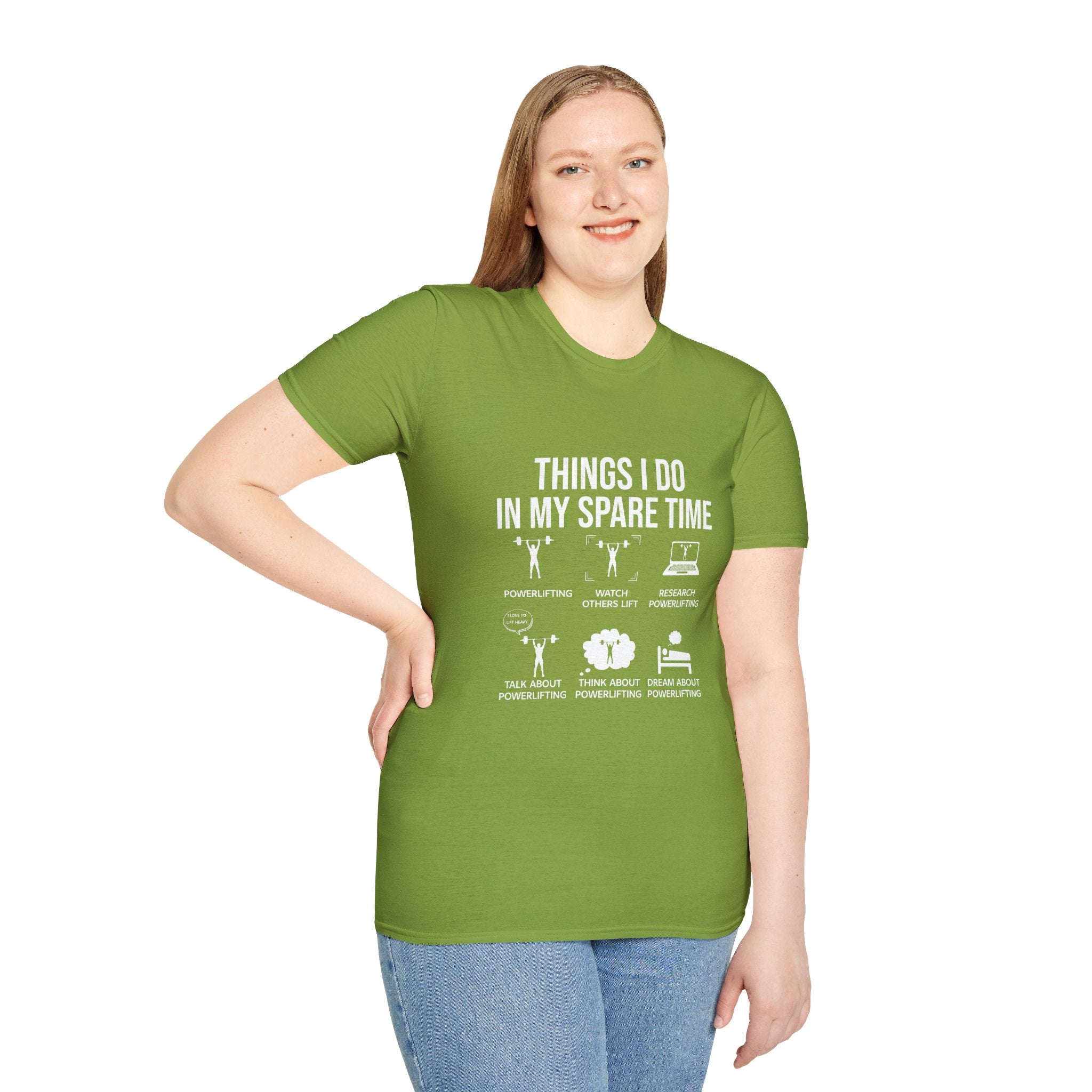 Funny Spare Time Activities T-Shirt, Leisurewear, Gift for Friends, Casual Humor Shirt, Relaxation Tee, Birthday Present