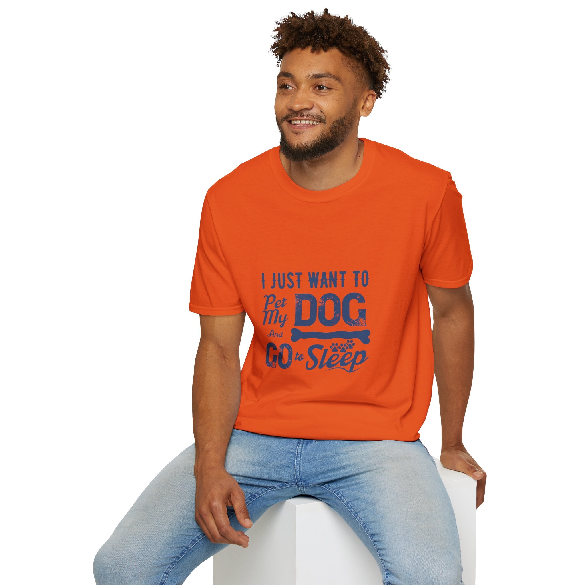 Funny Dog Lover Unisex T-Shirt, Pet Lover Gift, Cute Dog T-Shirt, Dog Mom, Dog Dad Apparel, Animal Lover Shirt