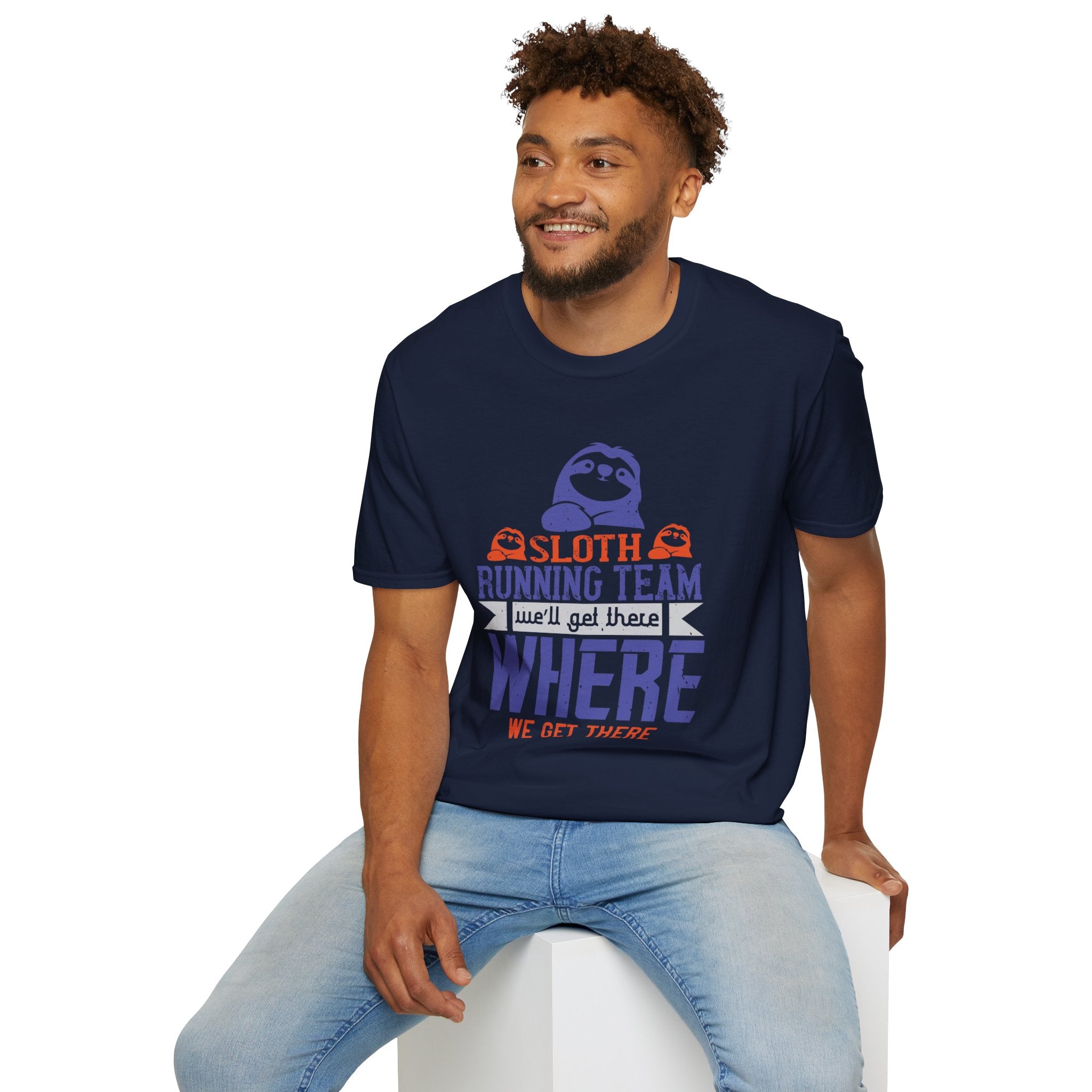 Sloth Running Team T-Shirt, Funny Running Shirt