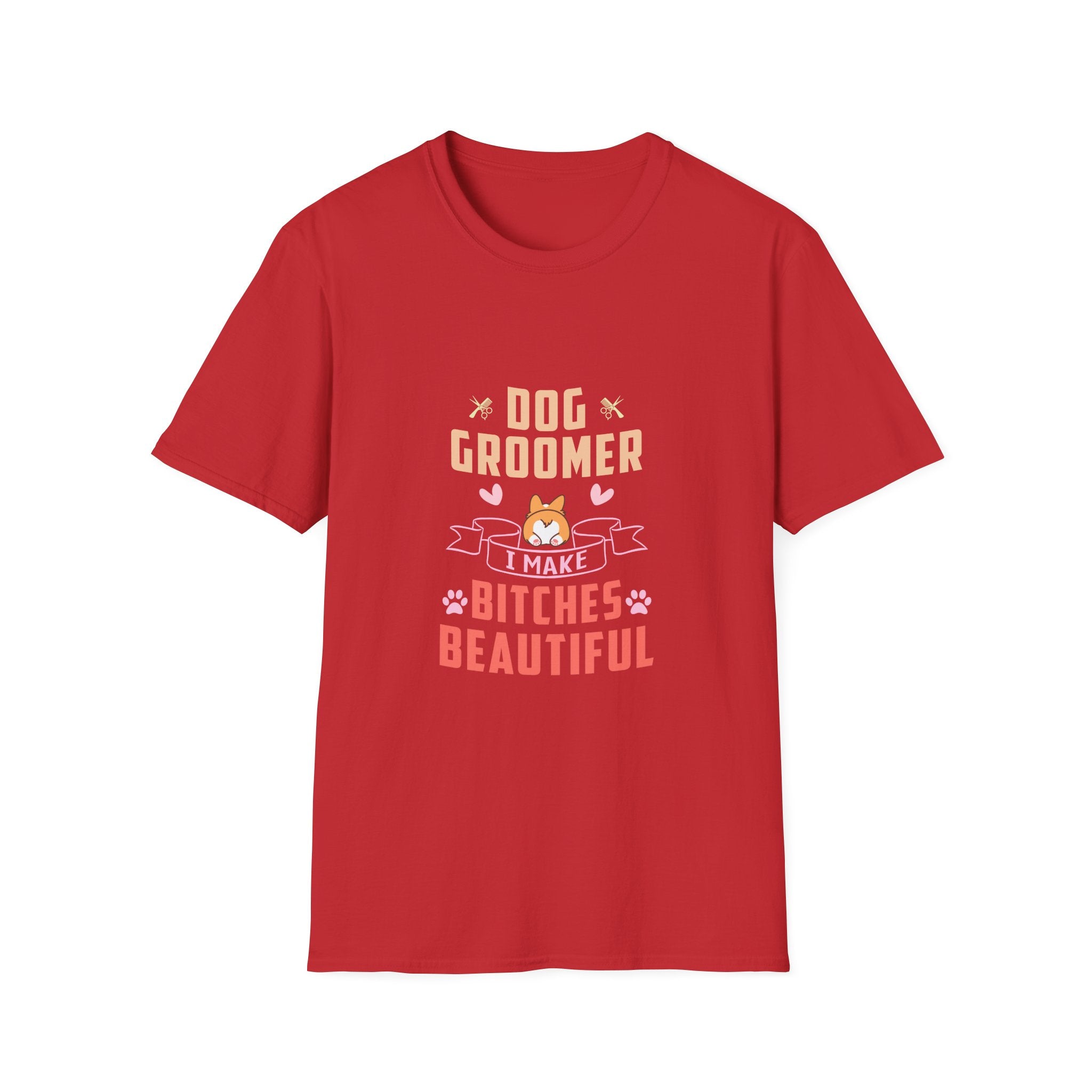 Dog Groomer Unisex T-Shirt, Funny Pet Owner Gift, Cute Animal Lover Tee, Dog Lover Apparel, Groomer Appreciation Gift