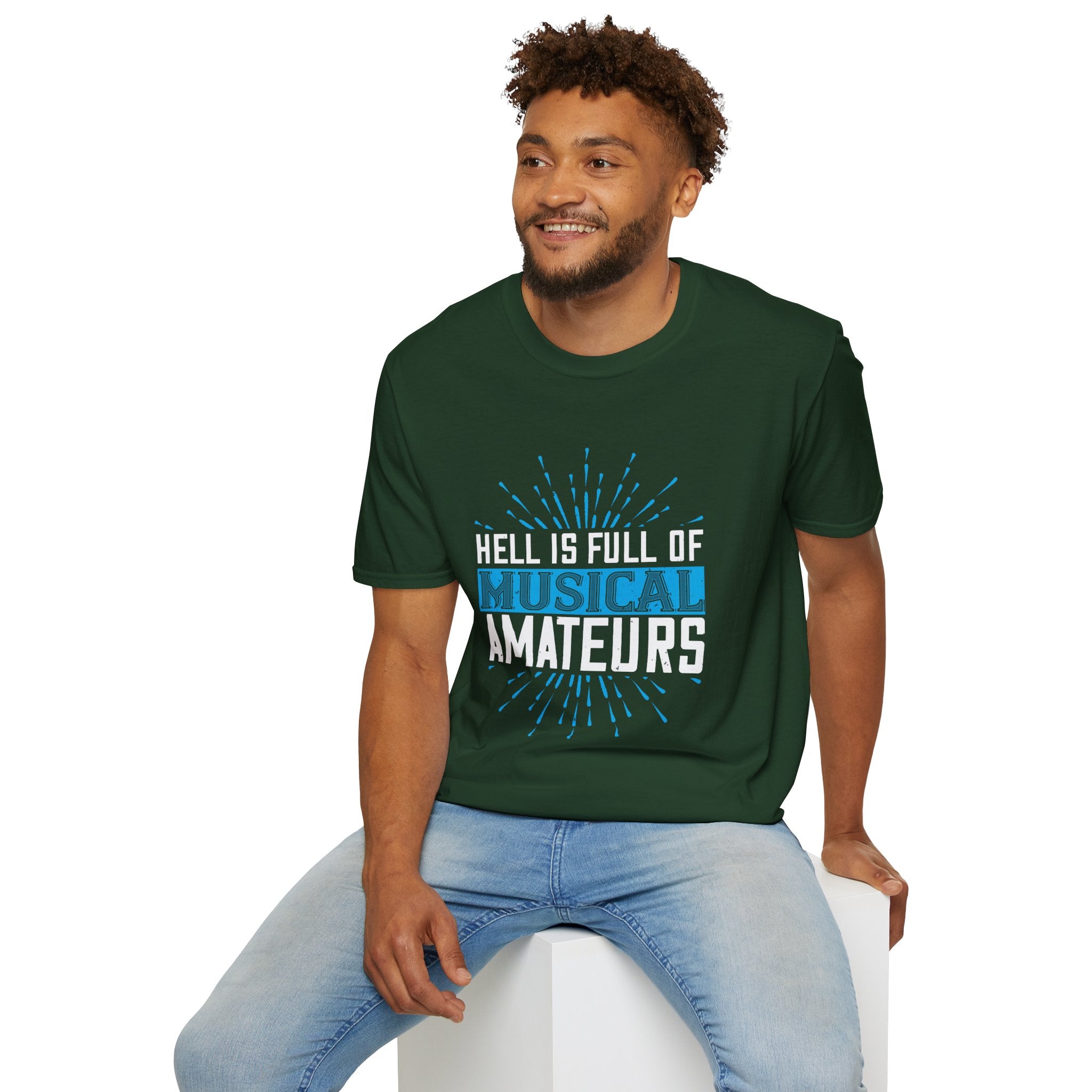 Musical Amateurs T-Shirt, Funny Music Lover Tee, Unisex Softstyle Shirt