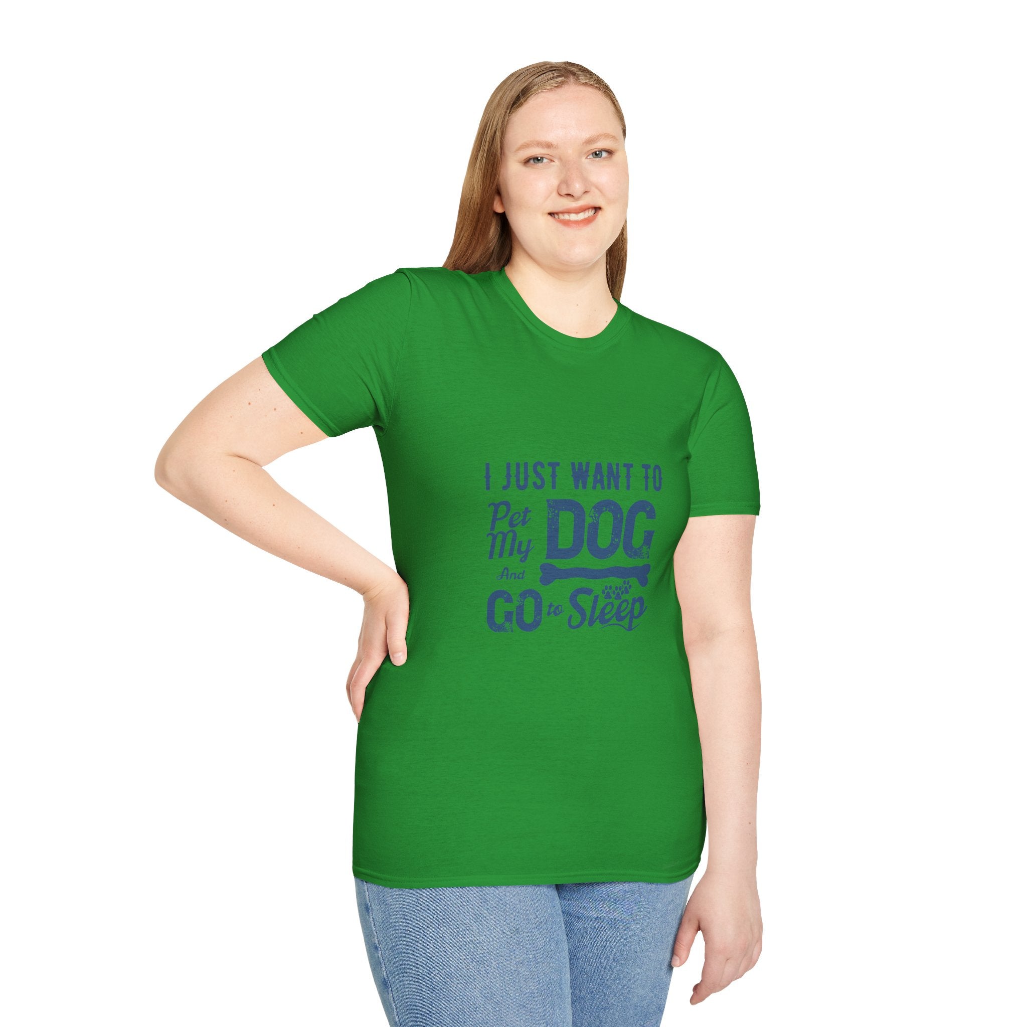Funny Dog Lover Unisex T-Shirt, Pet Lover Gift, Cute Dog T-Shirt, Dog Mom, Dog Dad Apparel, Animal Lover Shirt